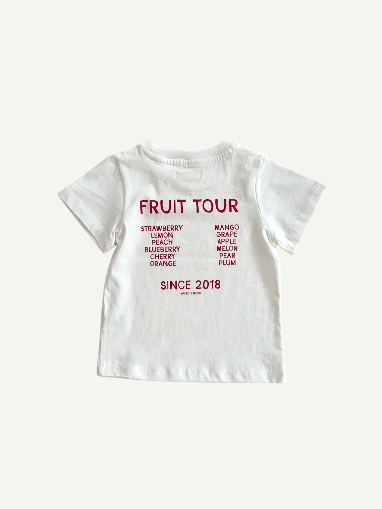 Fruit Cotton T-shirt 26
