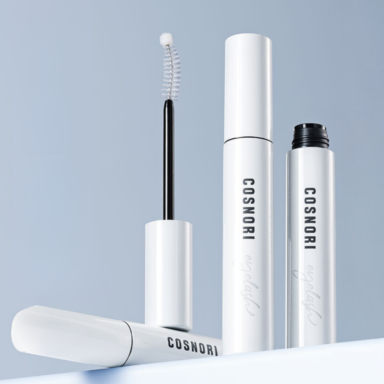 COSNORI LONG ACTIVE EYELASH SERUM - Tinh Chất Dưỡng Dài Và Dày Mi - Copper Tripeptide-1, Chiết Xuất Rau Má - 9g - [C002]