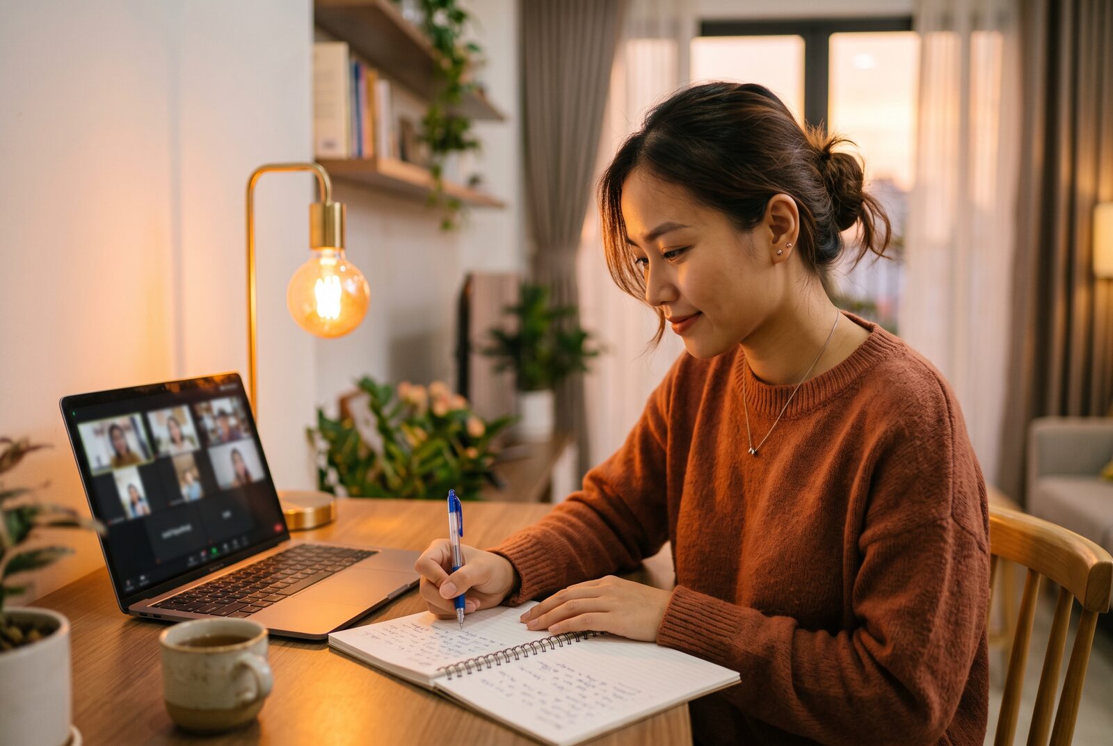 Giáo viên tham gia buổi đào tạo chuyên môn trực tuyến