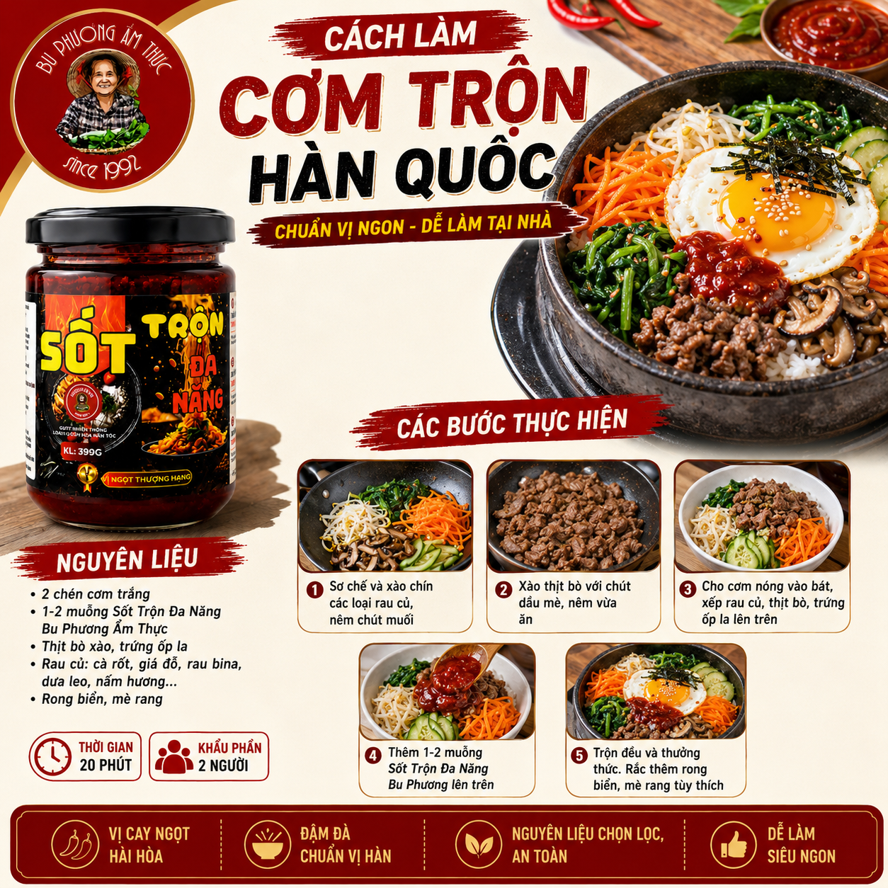 Sốt Trộn Đa Năng Bu Phương 399G – Cơm Trộn Hàn Quốc, Mì Trộn, Gỏi Hải Sản Đậm Vị - BP51_thumbnail_1