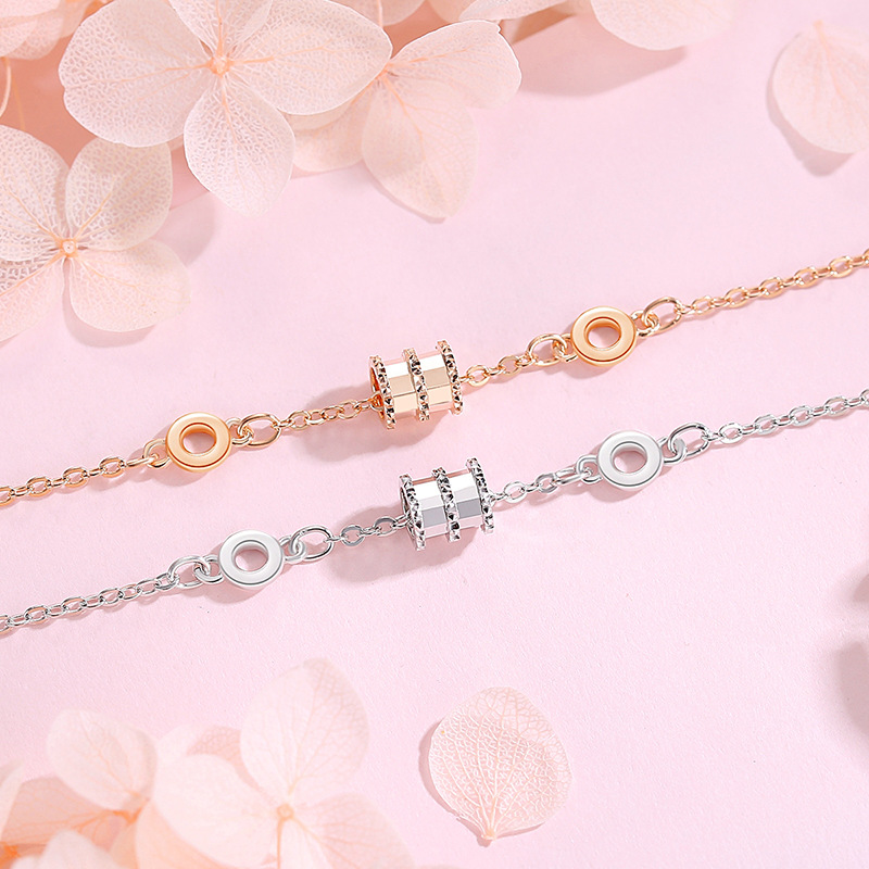 Lắc Tay Bạc S925 Charm Bánh Xe May Mắn – Thiết Kế Thanh Lịch HTT050_thumbnail_1