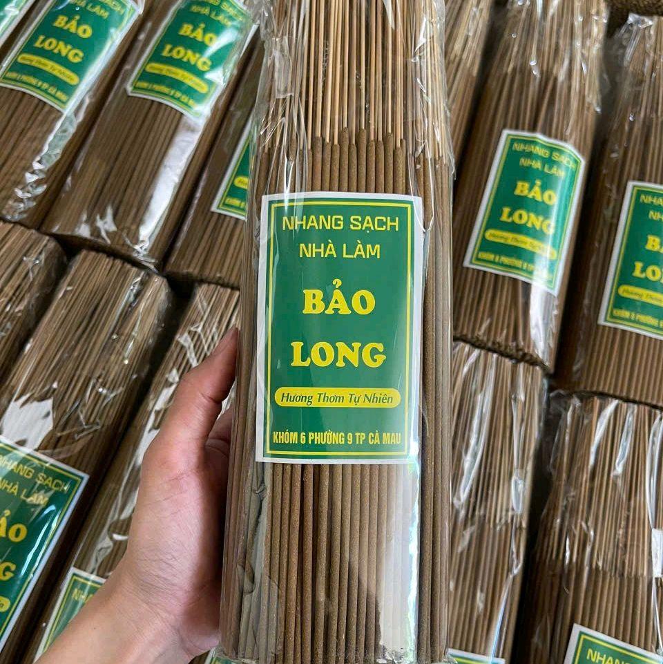 Nhang sạch Bảo Long - nhang quế dài 3 tấc 200g 100-150 cây cây - Hương Thơm Tự Nhiên