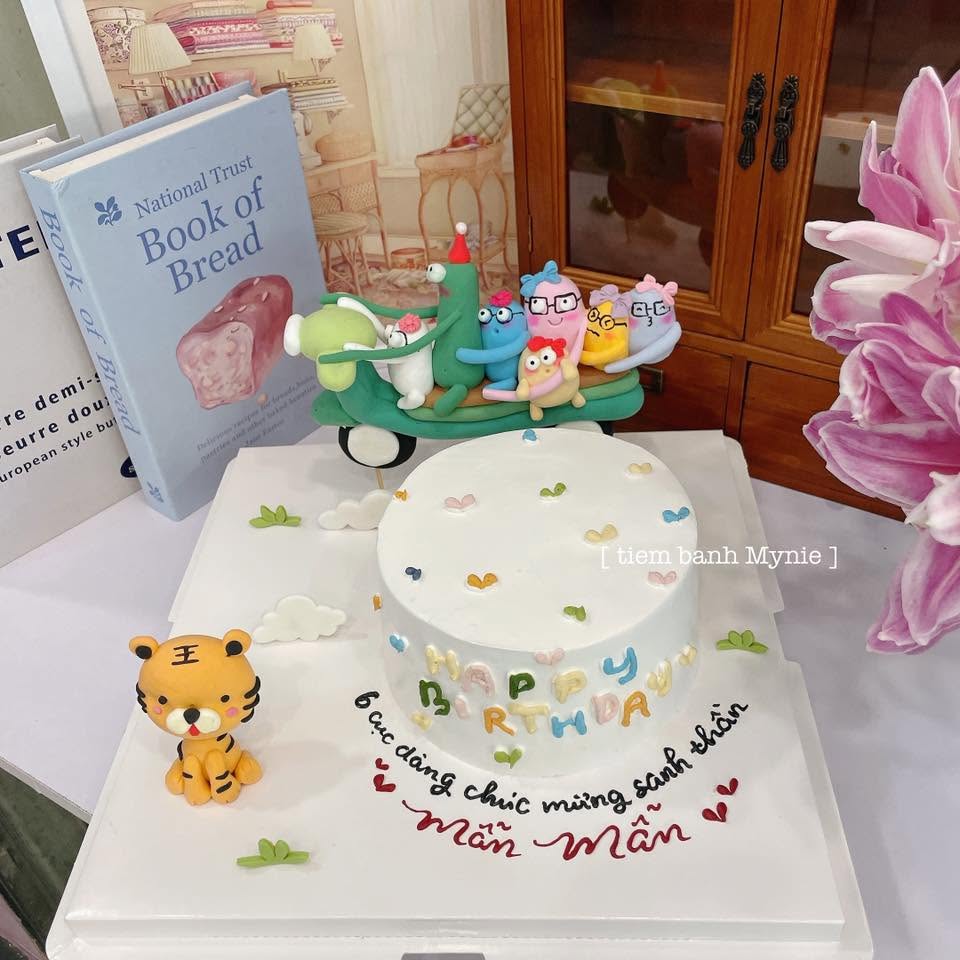 Bánh kem nhân vật vô tri - NT0022