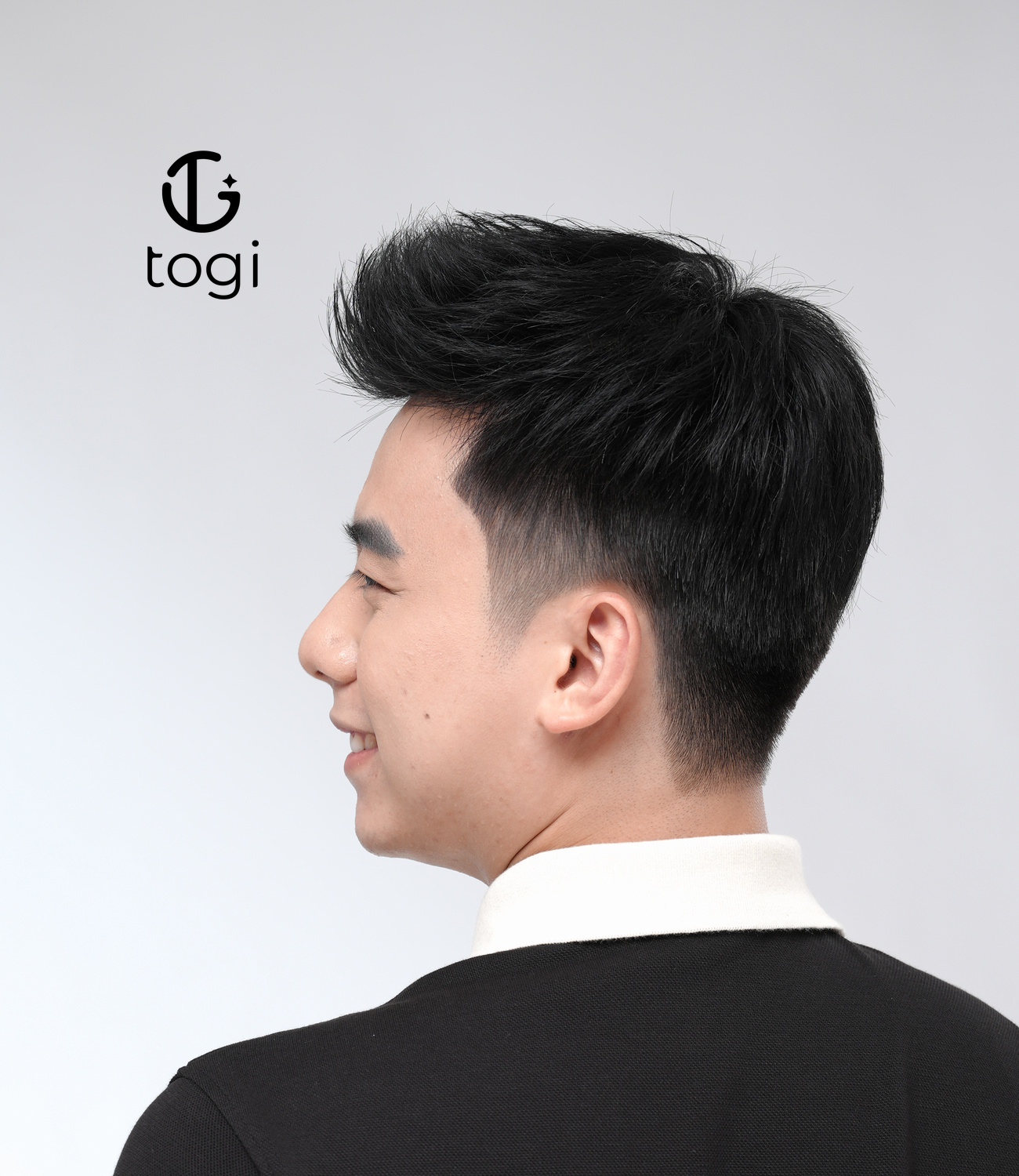 Tóc giả nam Short quiff cho tóc hói làm từ tóc thật_thumbnail_4