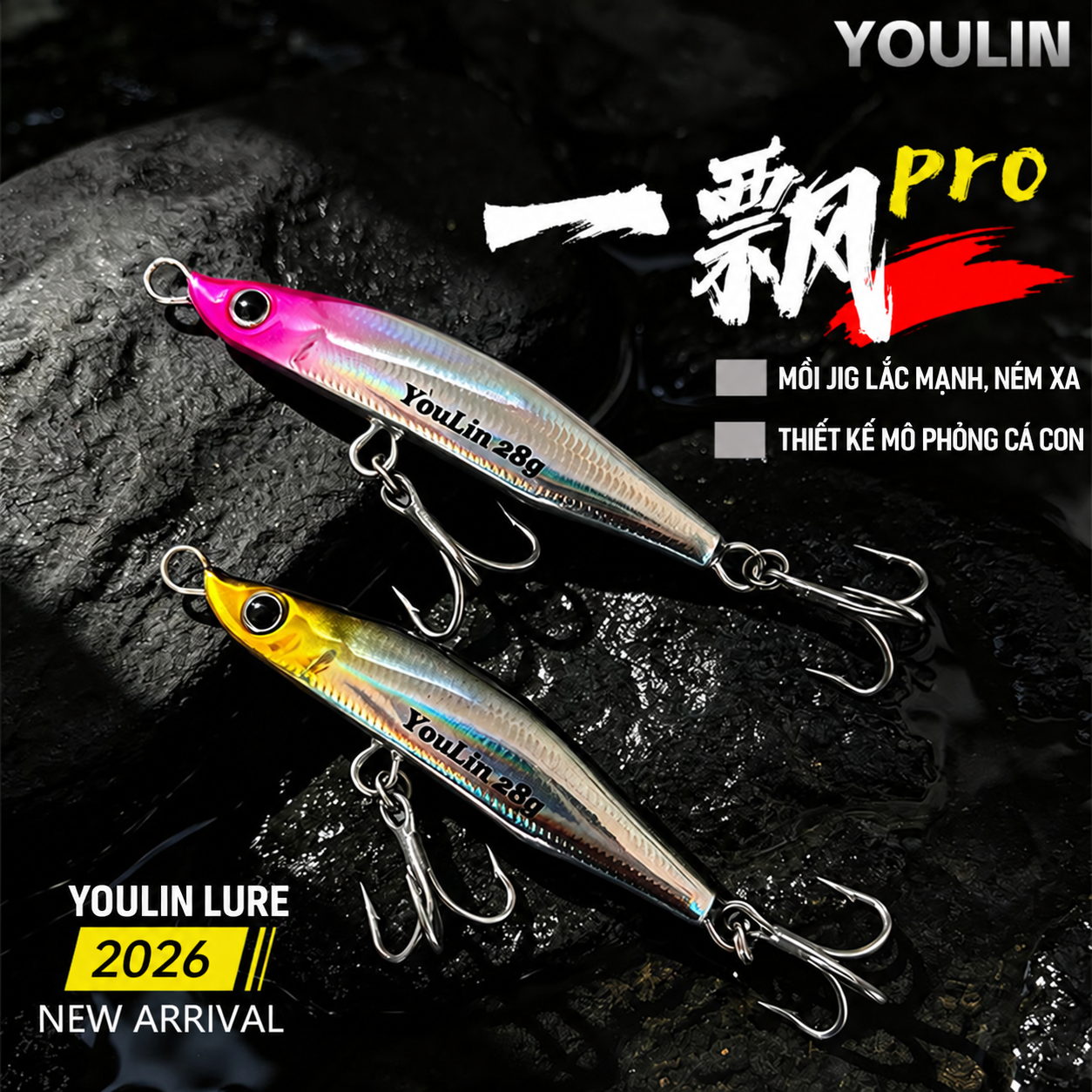 Mồi Jigs Ném Xa Maris Bullet Pro