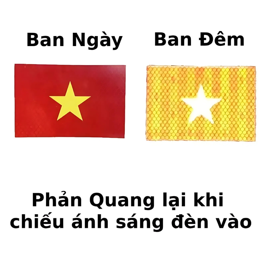 Tem Cờ Việt Nam Phản Quang Dán Ô Tô, Xe Máy (8x12cm)_thumbnail_1