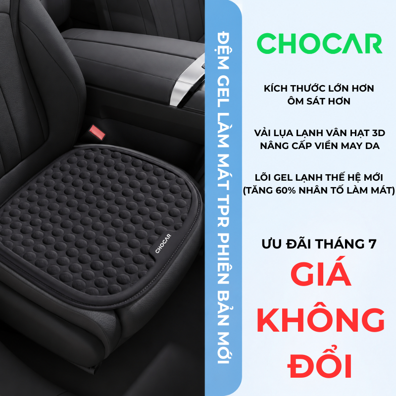 Đệm ghế ô tô TPR CoolGel