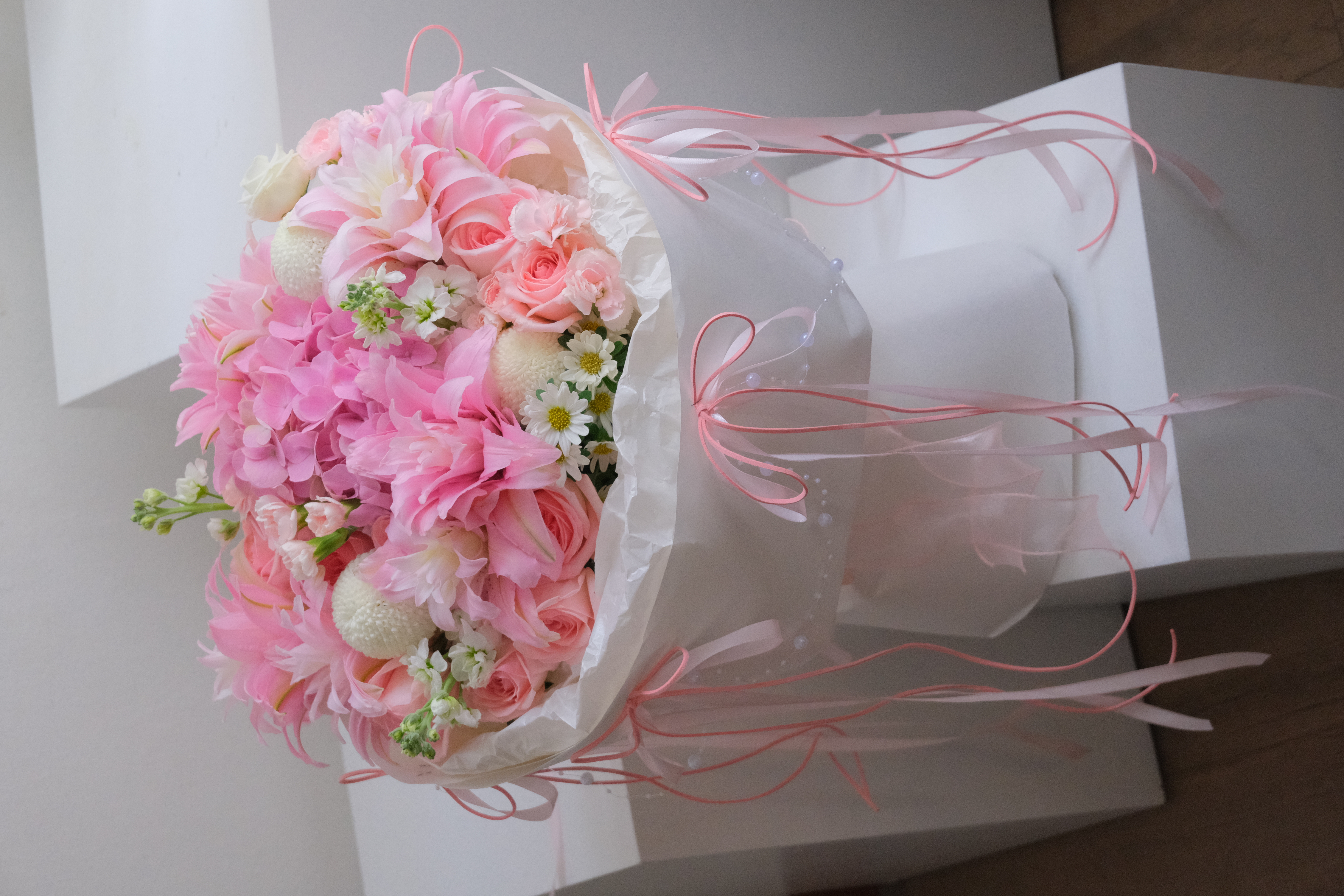 Bó hoa Ly hồng mix - Lily Candy Kiss