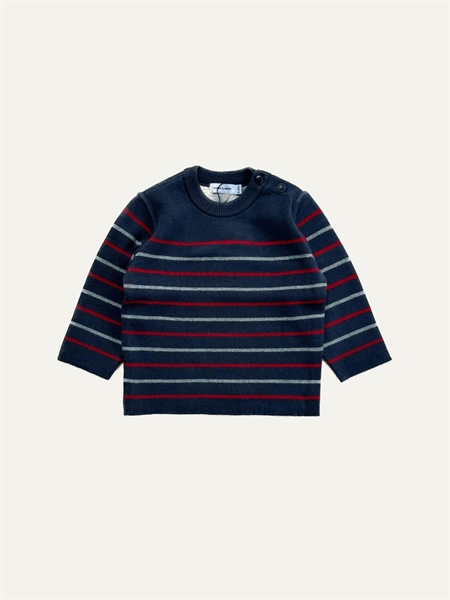 Vintage Knitted Stripe Sweater 23