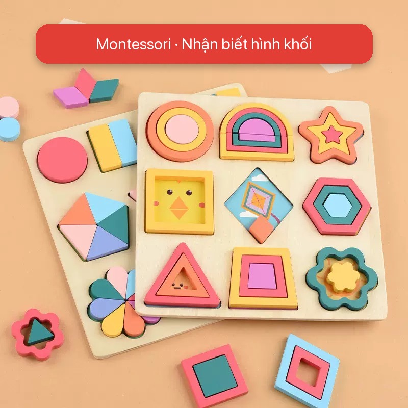 Bộ lego gỗ sáng tạo 100 chi tiết