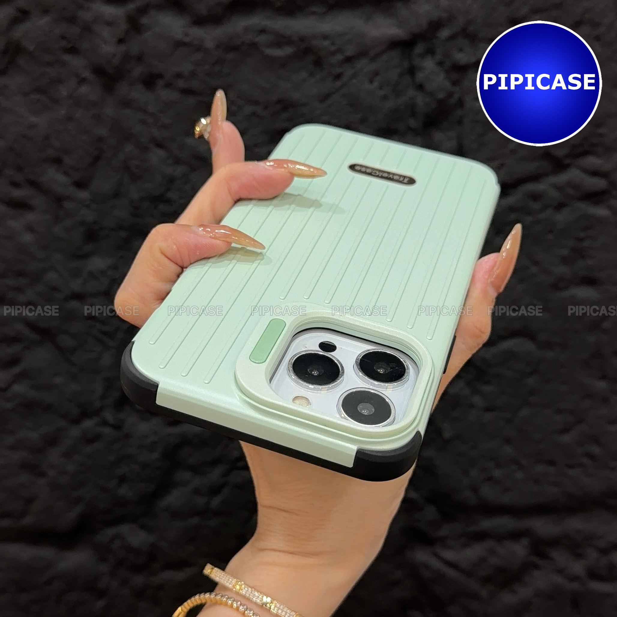 Ốp Lưng iPhone 12 Pro Max - Hondao - Xanh Mint_thumbnail_2