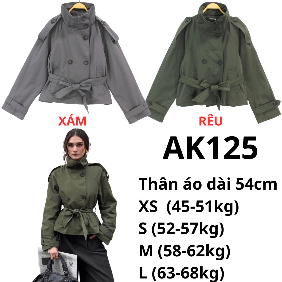 AK125 - Áo khoác BSK