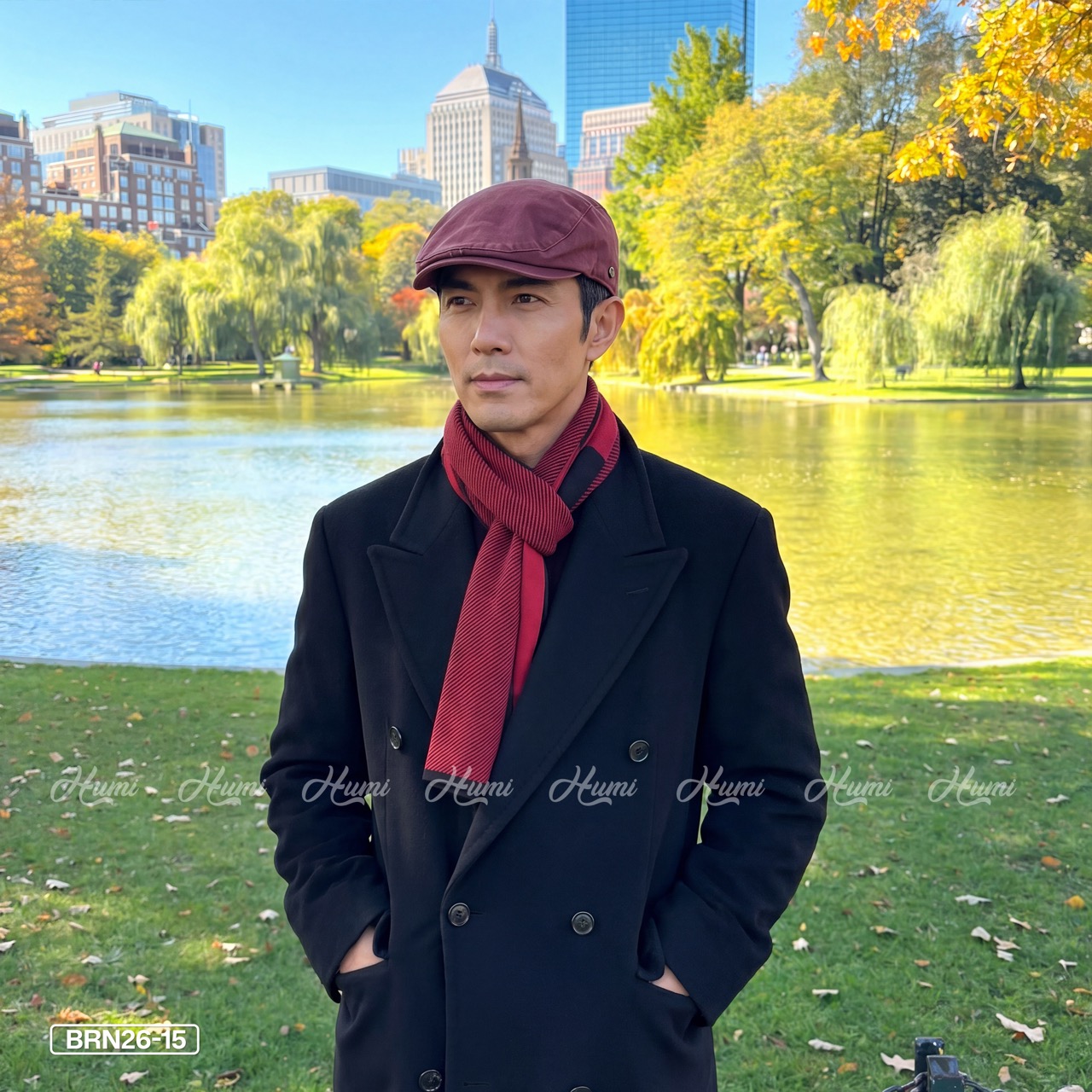 MŨ BERET NAM COTTON (BRN26-15 Đỏ)