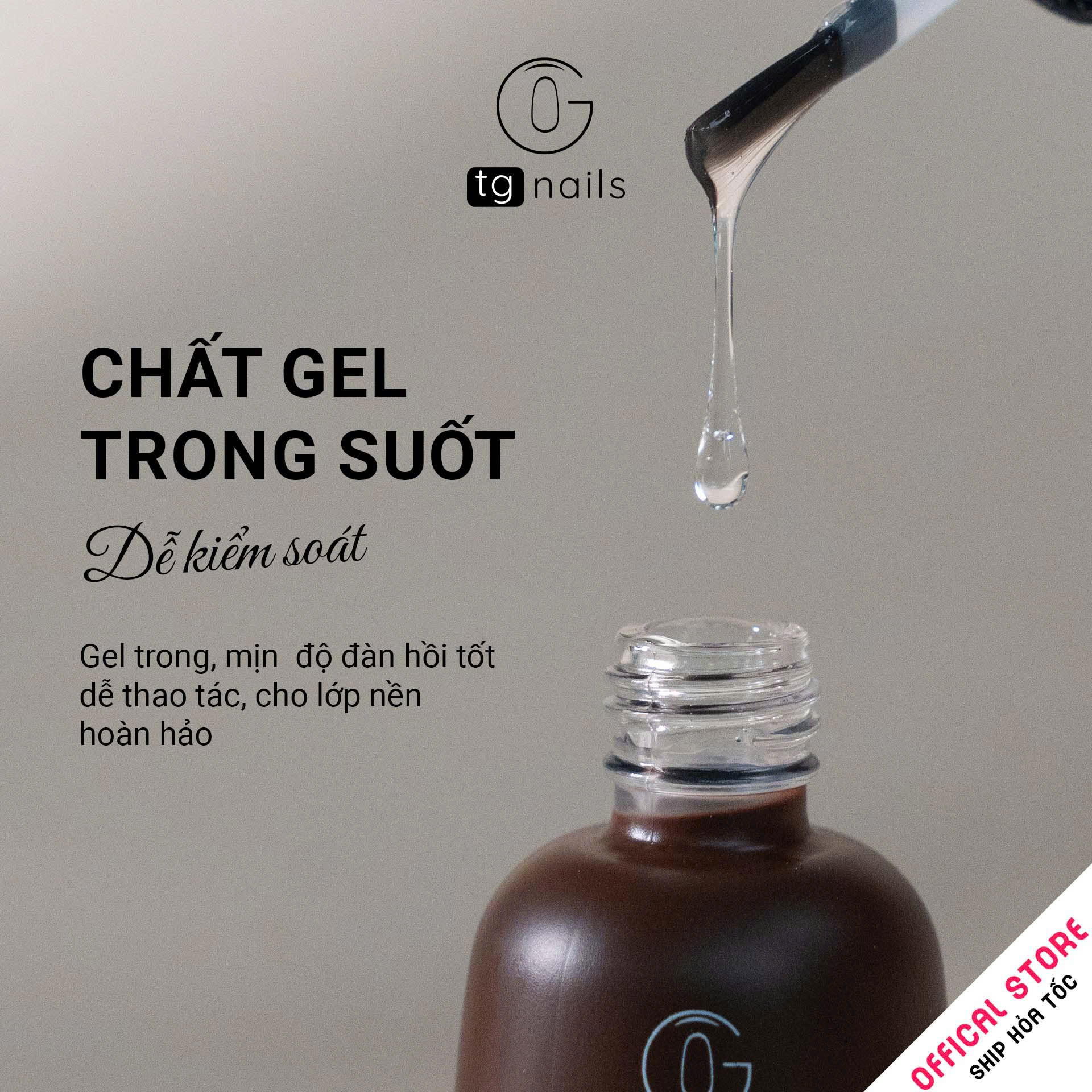 Cứng móng TG NAILS, Khối lượng tịnh: 12g. Nhãn hàng: TG NAILS - GEL Cứng Móng_thumbnail_1