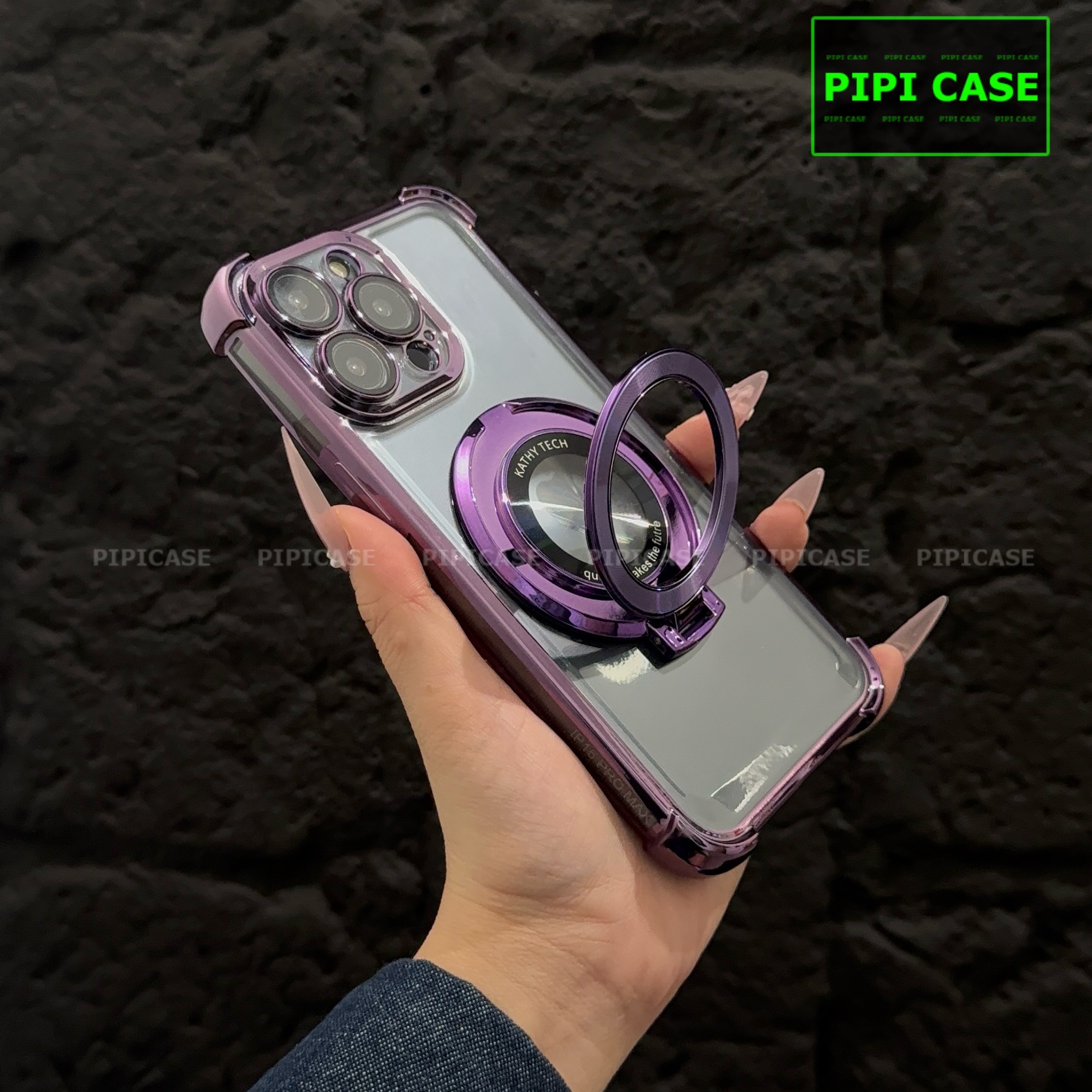 Ốp Lưng iPhone 14 Pro - Ven - Tím_thumbnail_5