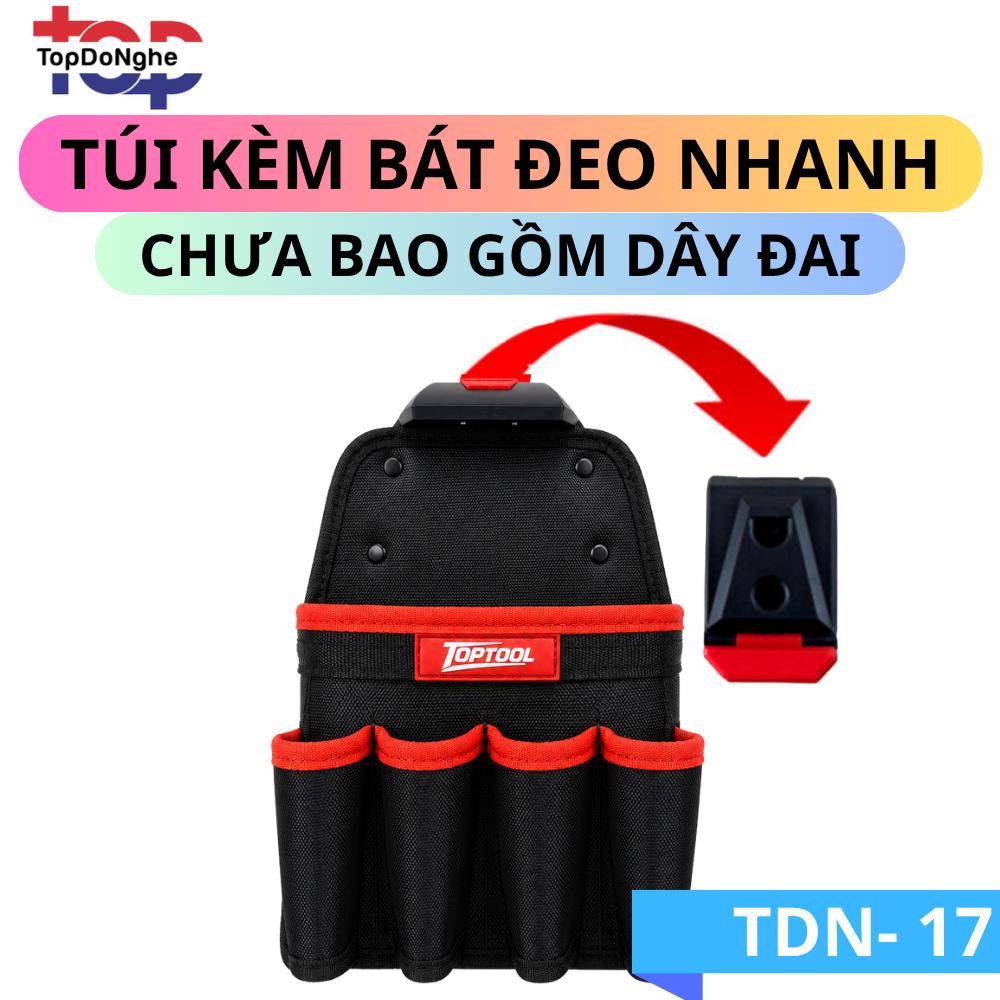 Túi Đựng Đồ Nghề Đeo Hông TDN-17 Top Tool Bát Đeo Nhanh Vải Oxford 1680D Đa Năng Cao Cấp