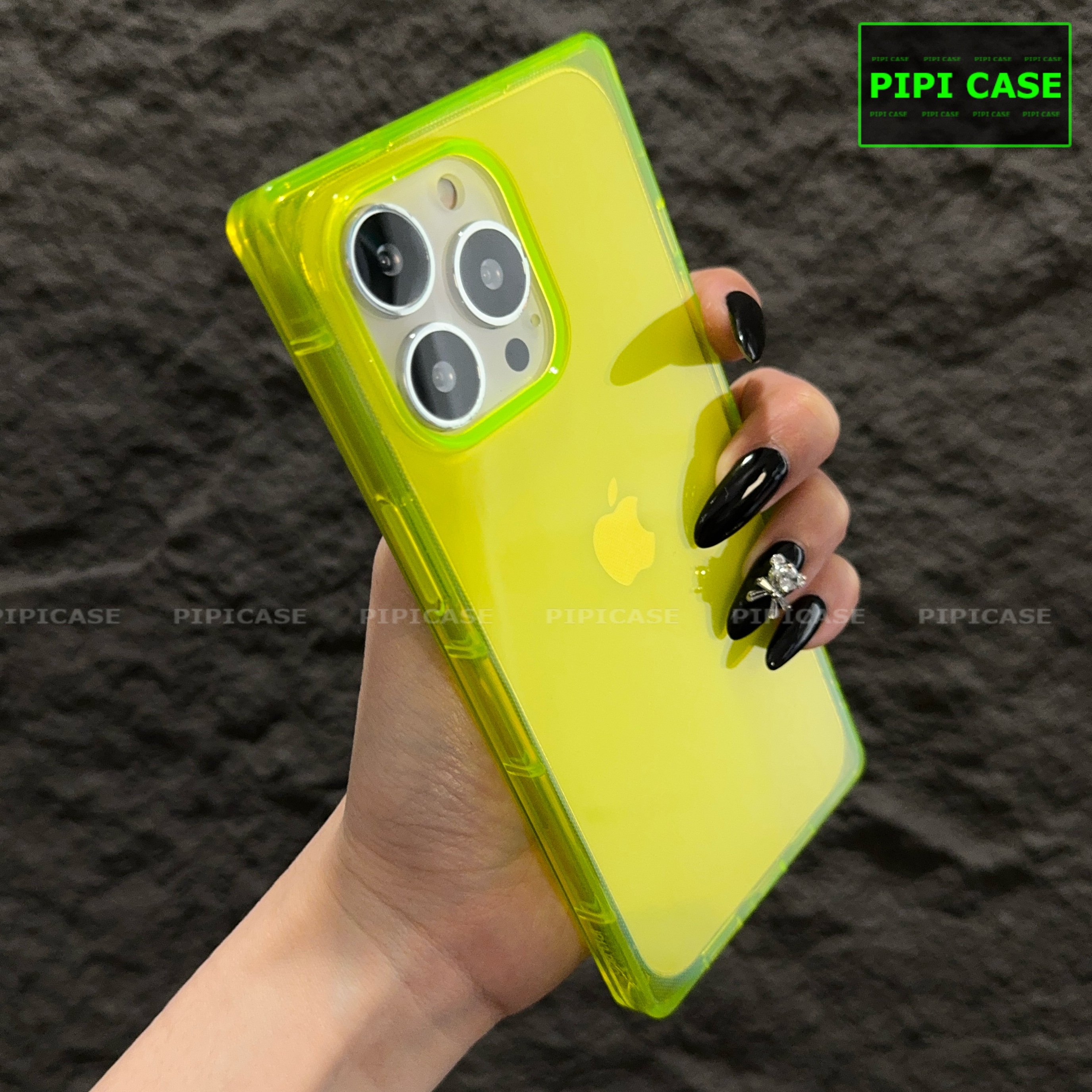 Ốp Lưng iPhone 12 Pro - Layla - Vàng Dạ Quang_thumbnail_14