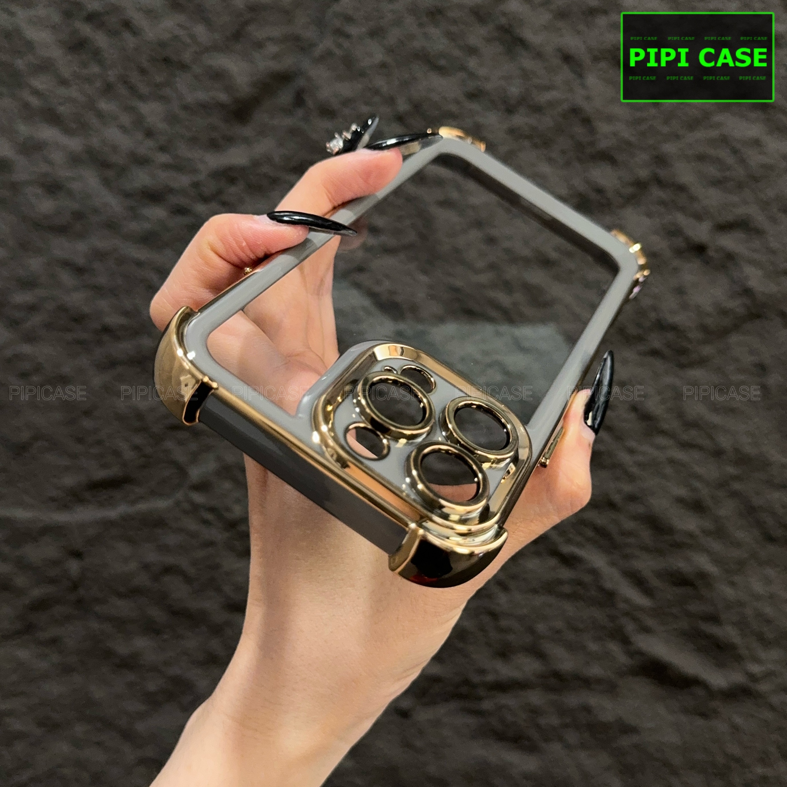 Ốp Lưng iPhone 13 Pro Max - Timo - Xám_thumbnail_14