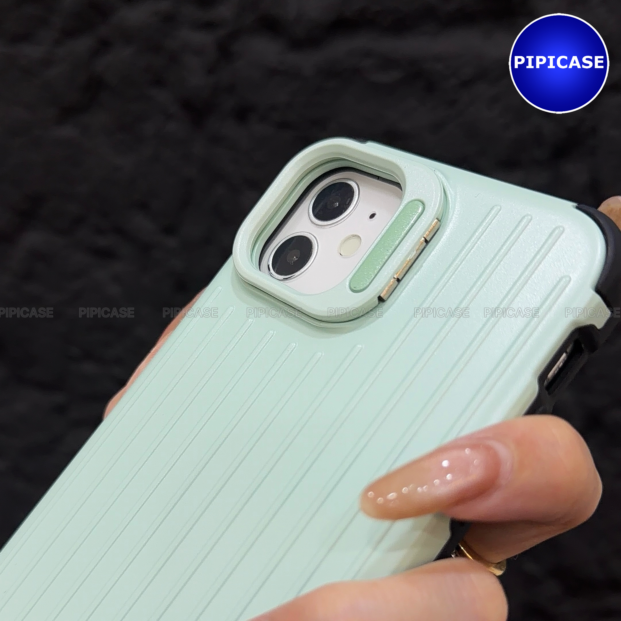 Ốp Lưng iPhone 12 - Hondao - Xanh Mint_thumbnail_3