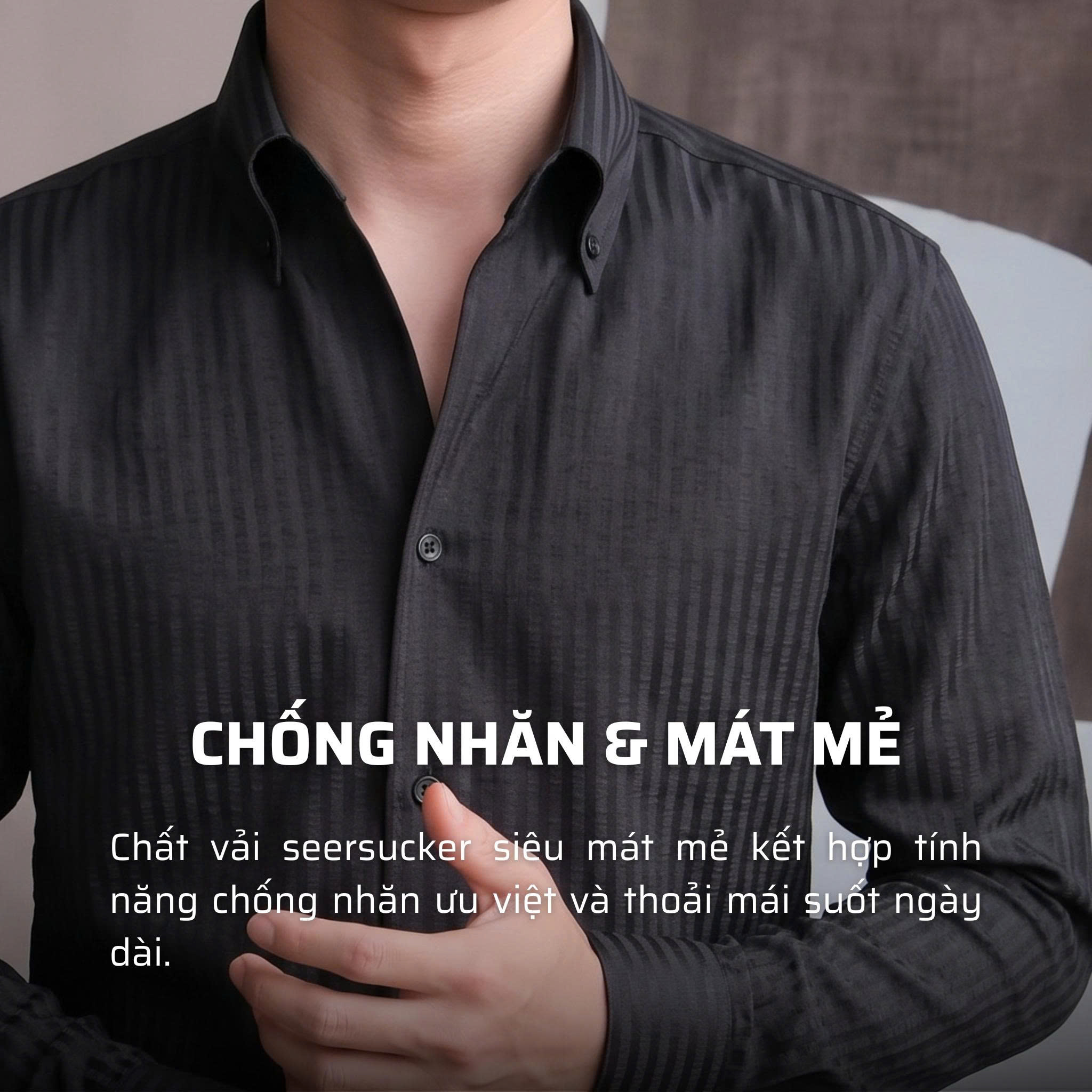Áo Sơ Mi Seersucker Cổ Button Down_thumbnail_22