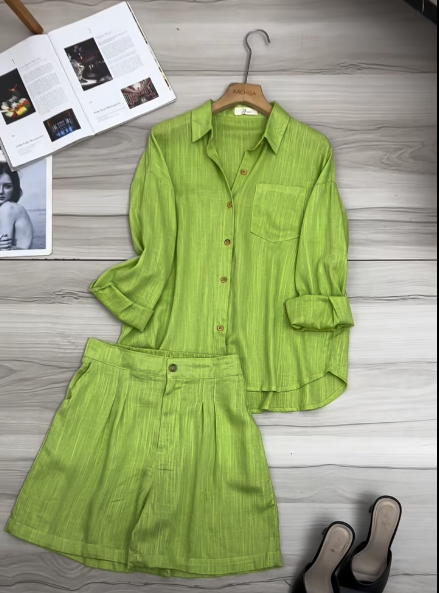 Set đùi linen áo sơ mi tay dài_thumbnail_6