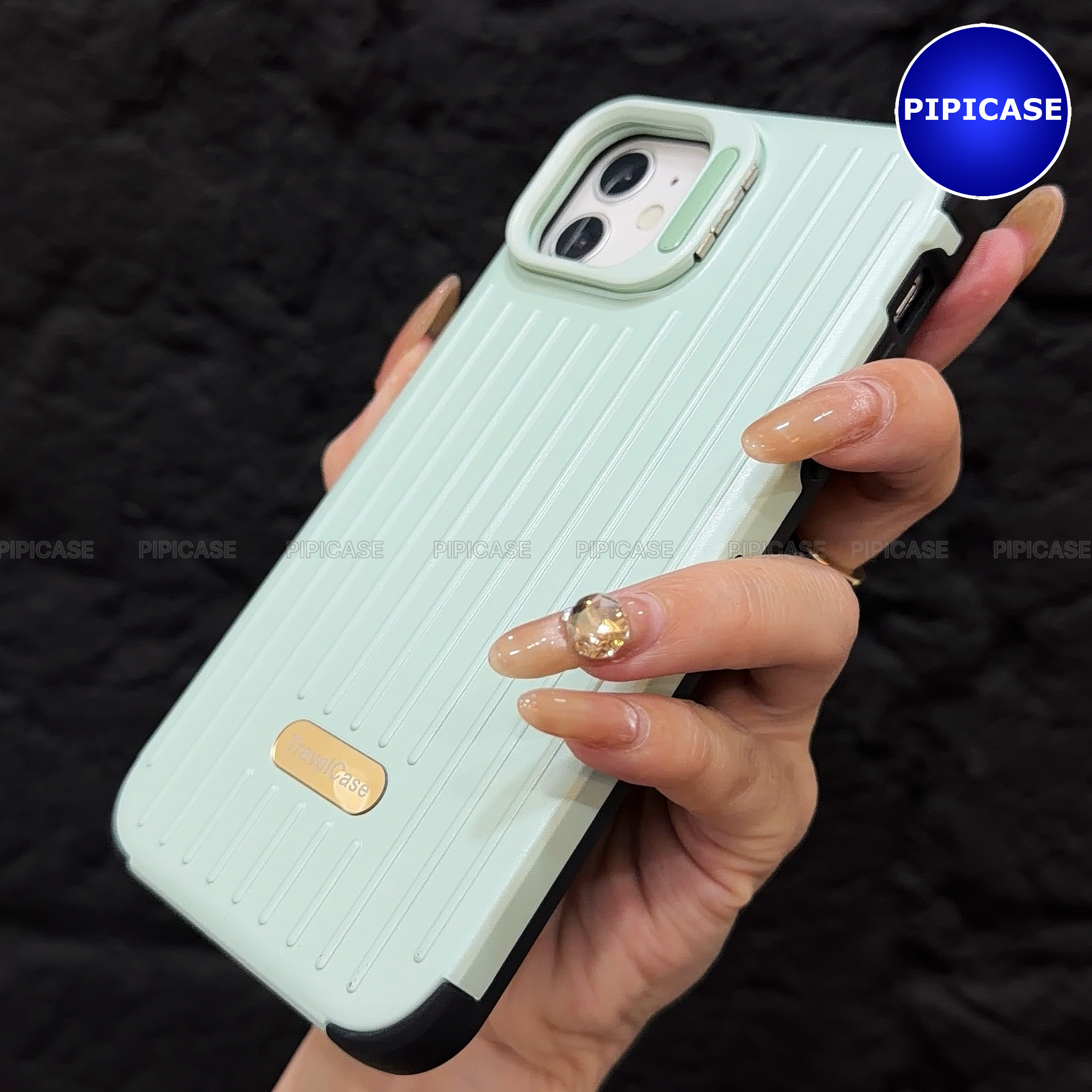 Ốp Lưng iPhone 12 - Hondao - Xanh Mint_thumbnail_2
