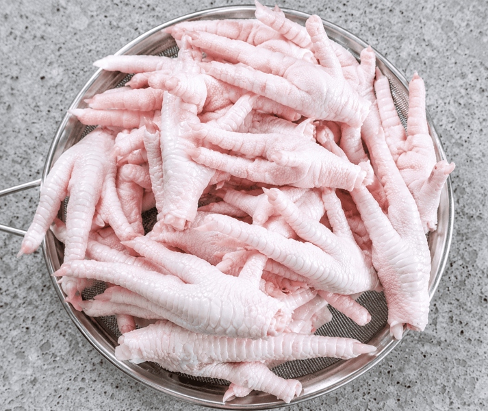 Chicken feet