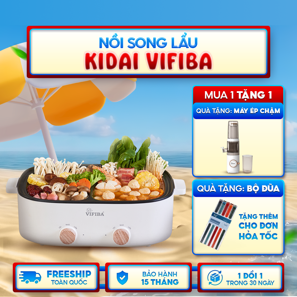 Nồi Lẩu 2 Ngăn Kidai Peanut Cook - Song Lẩu _thumbnail_8