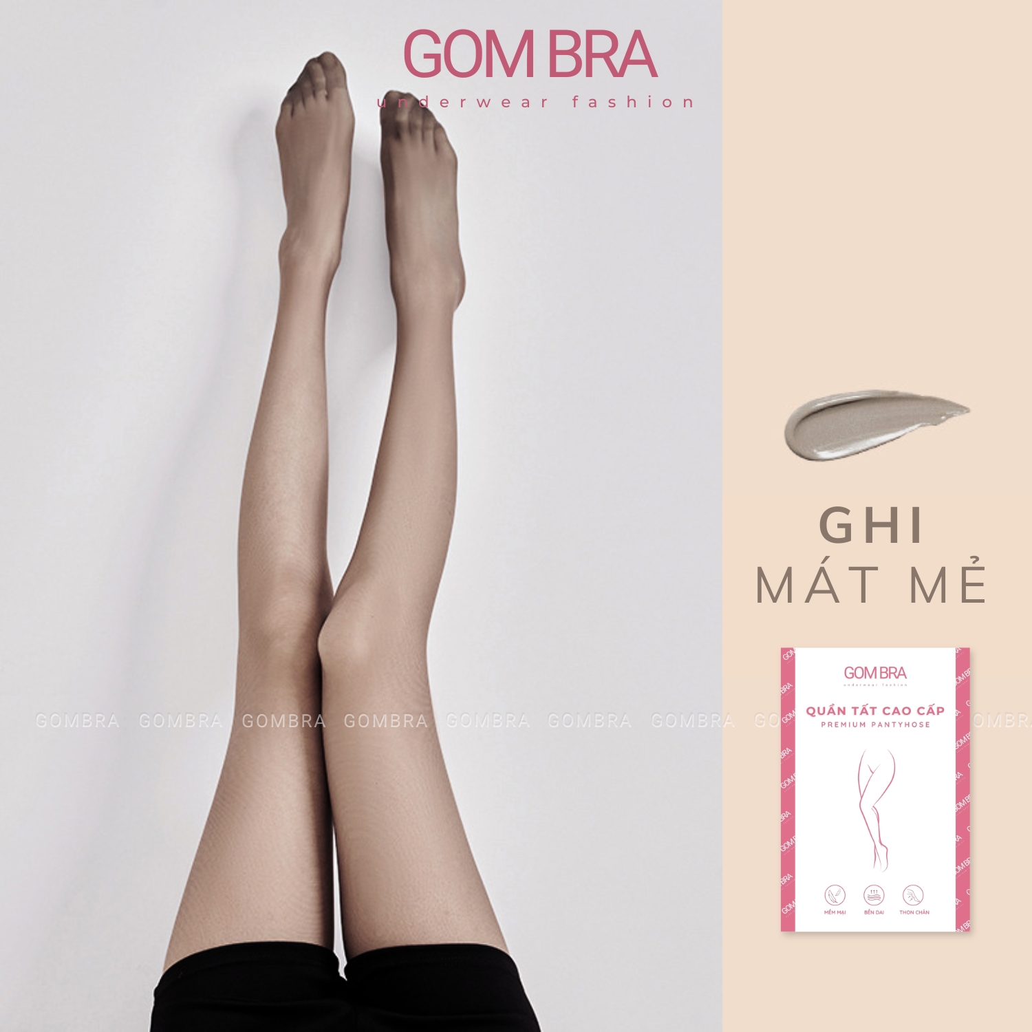 Quần tất đen che khuyết điểm Gom Bra, vớ quần nữ tàng hình mềm mịn co giãn bền dai - KAVE-A078_thumbnail_13