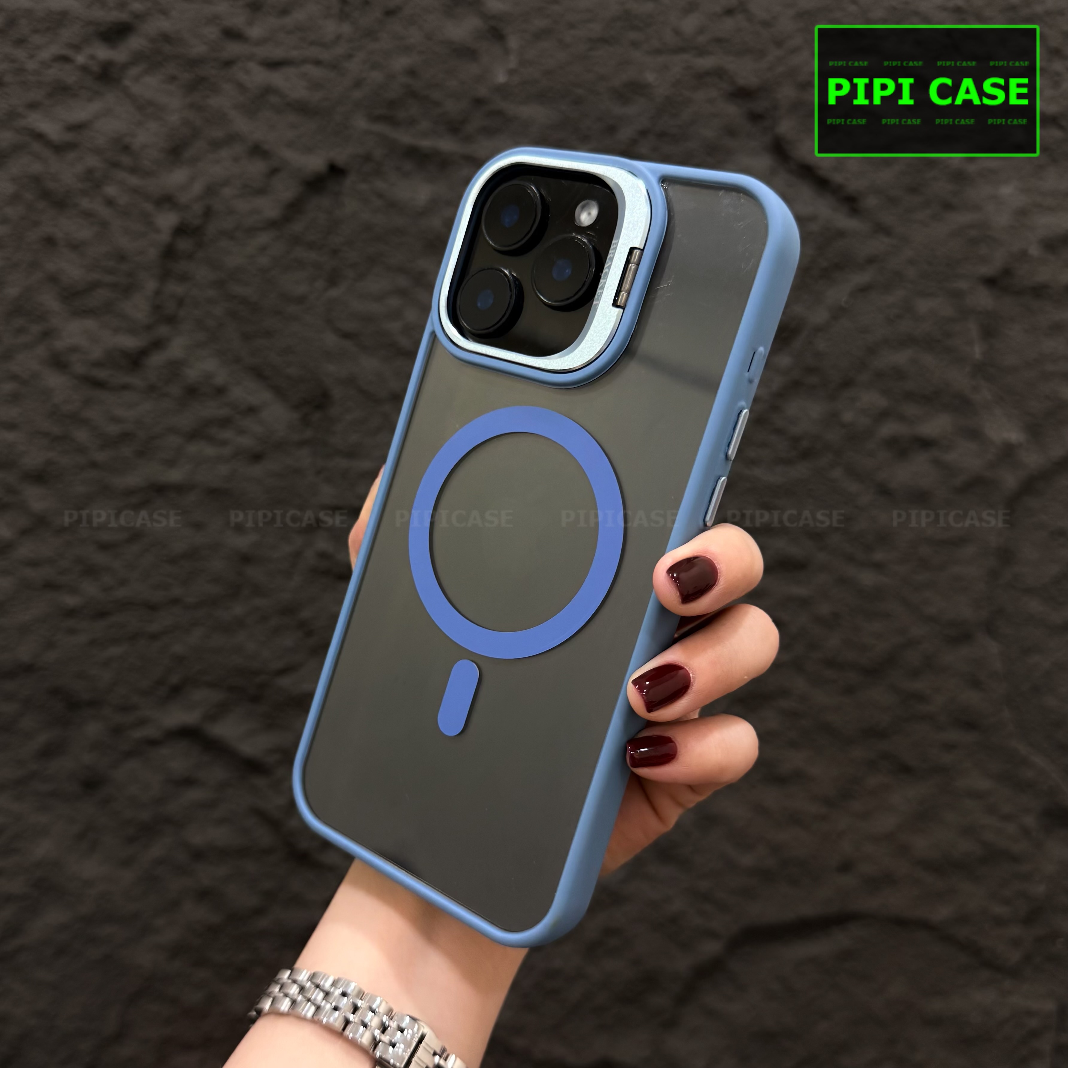 Ốp Lưng iPhone 14 Pro Max - Dansi - Xanh Nhạt_thumbnail_7
