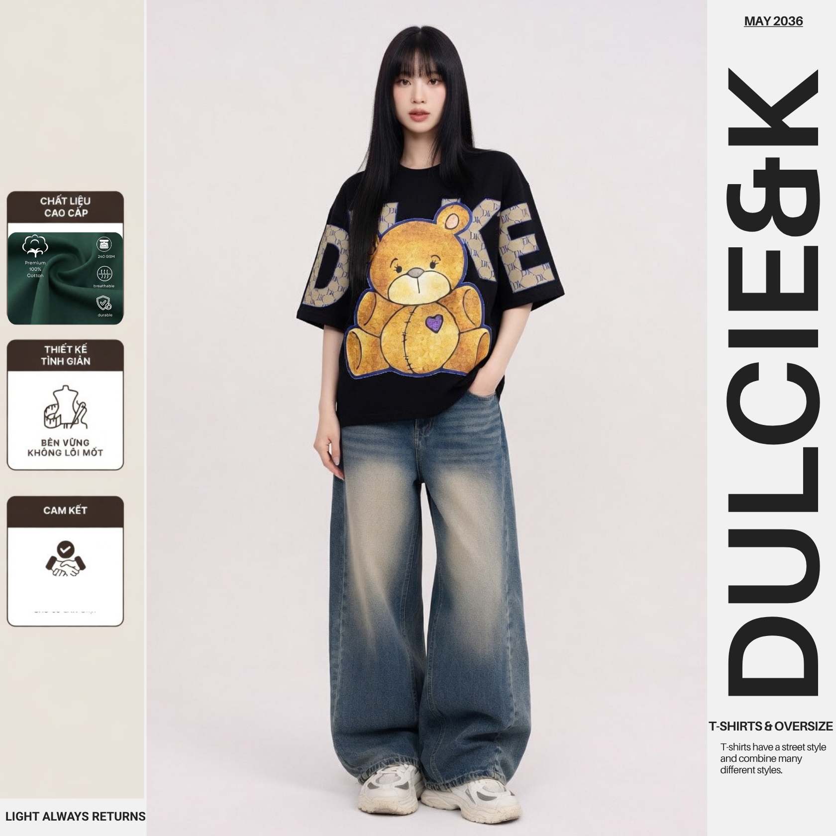 DUKE Teddy DCK T-Shirt - Cotton 100%