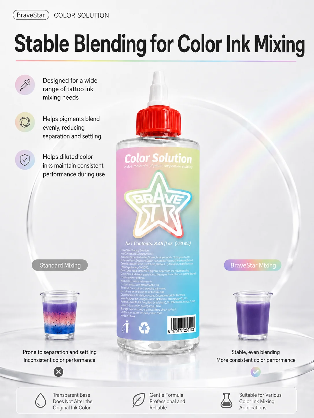 Pha màu Brave Star - Color Solution - 250ml_thumbnail_3