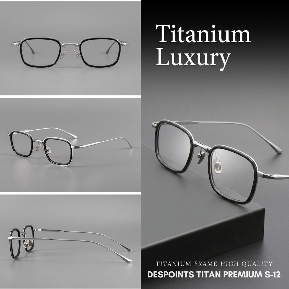 Gọng kính Titanium S12-Business Dòng Cao Cấp