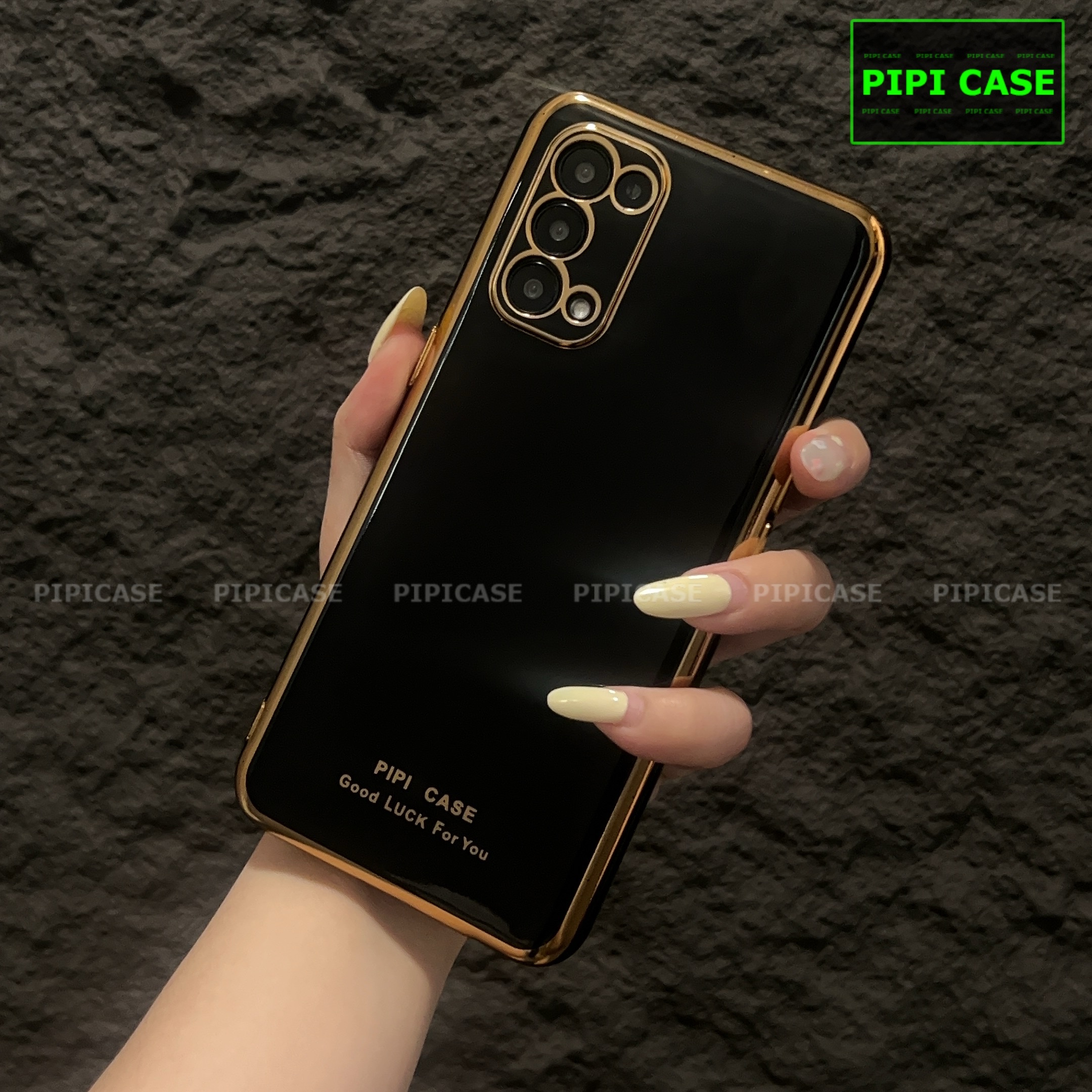 Ốp Lưng Oppo Reno 5 - Royal - Đen