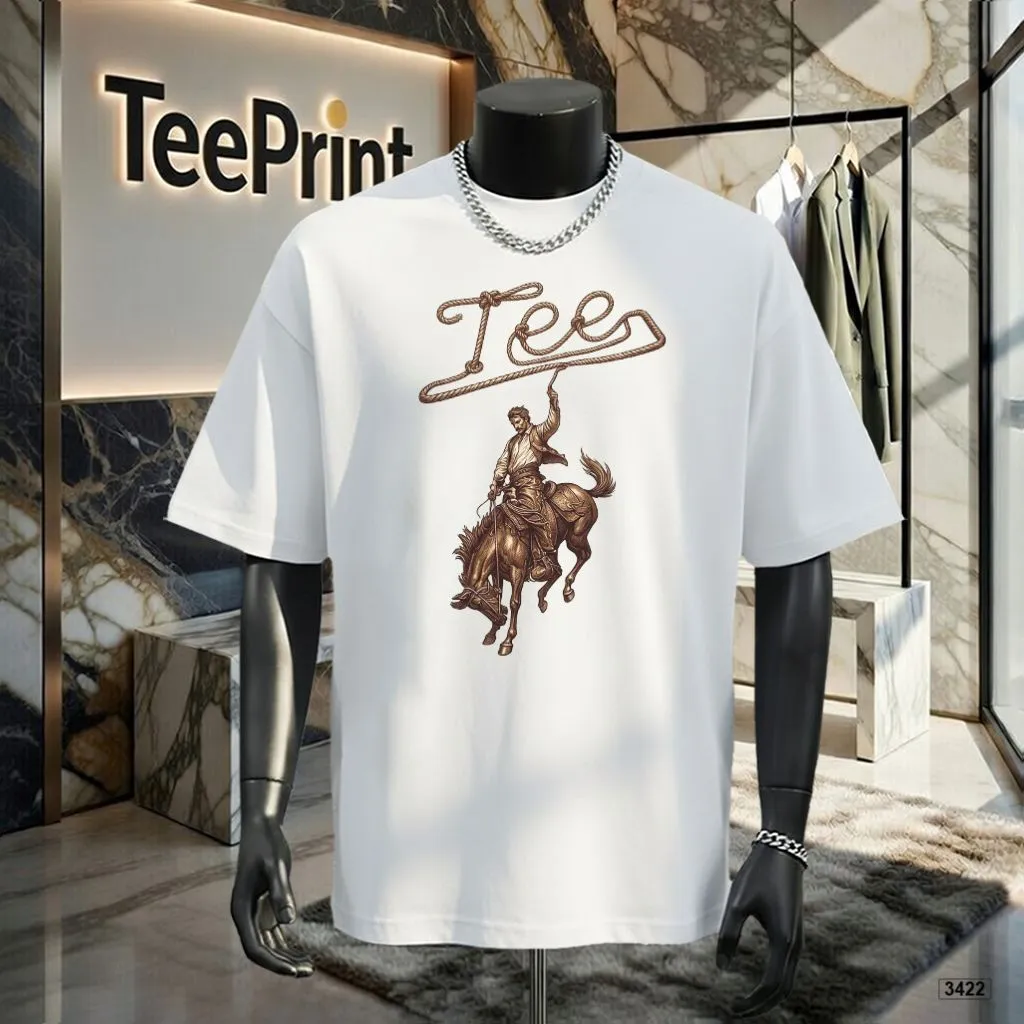 Áo thun nam form rộng phong cách tối giản TeePrint 3422