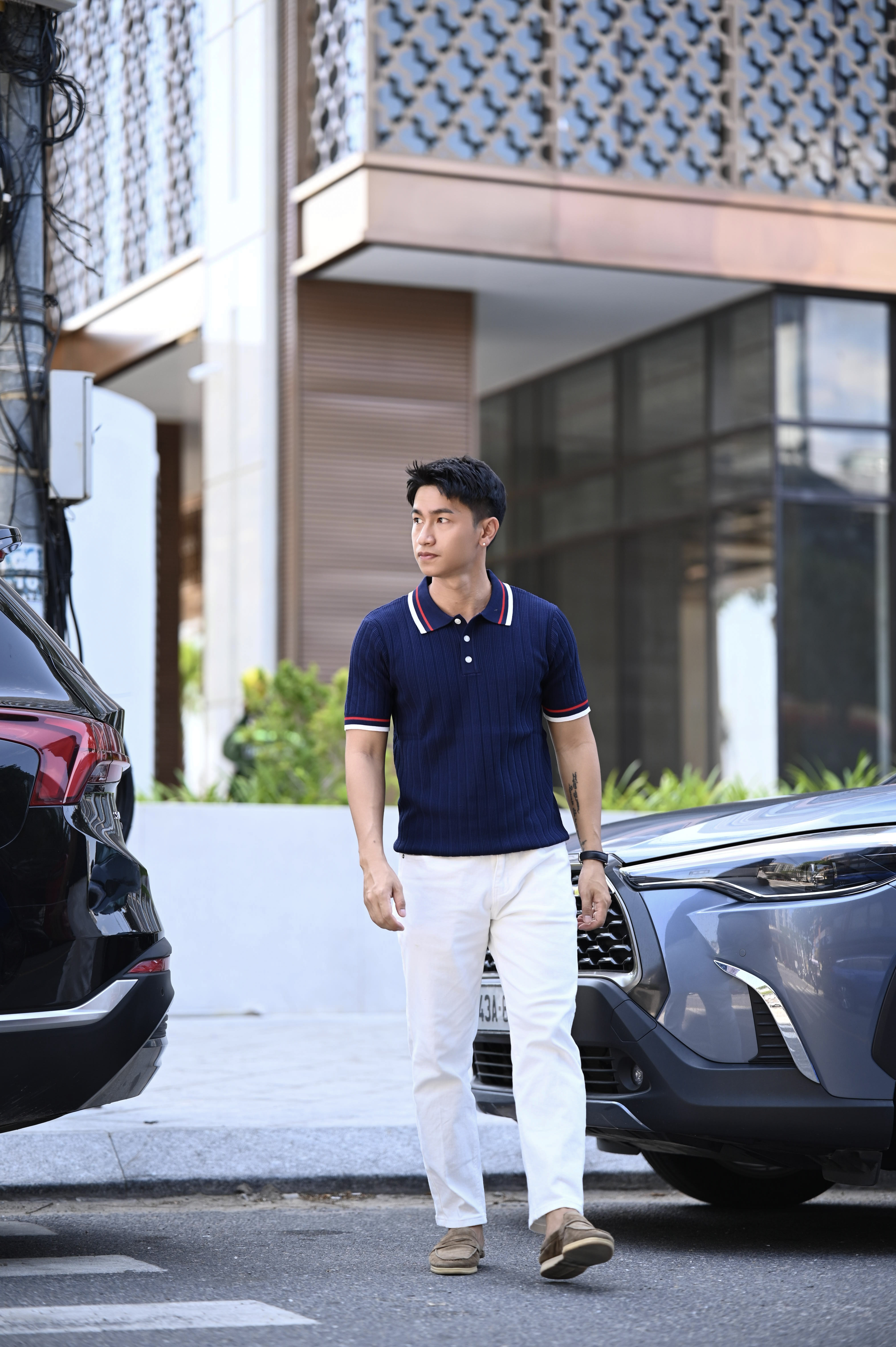 PB10 - Áo Polo Nam Tay Ngắn Phong Cách Old Money, Dáng Ôm, Cổ Bẻ, Mùa Hè 2025_thumbnail_12