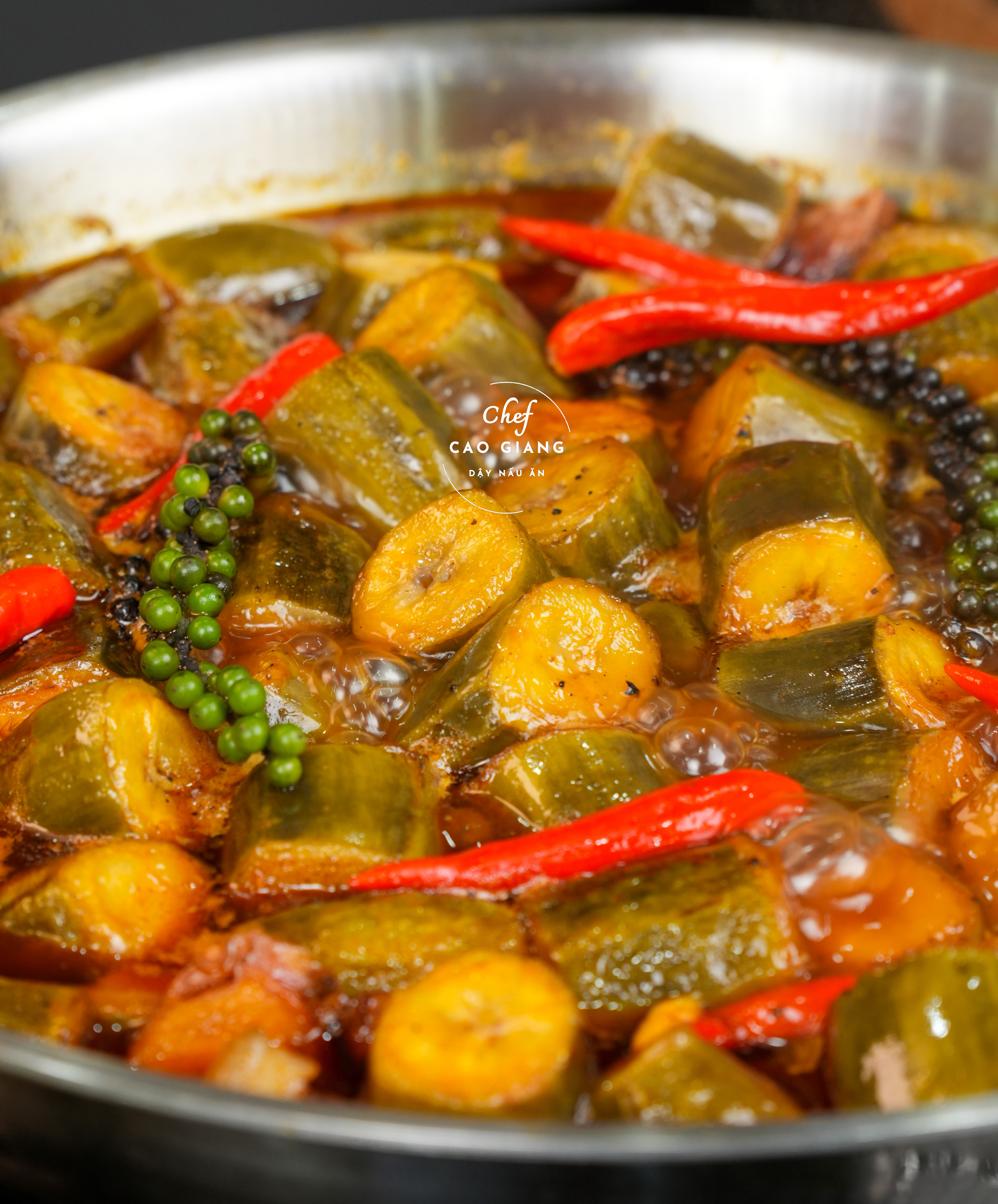 Lớp Chuối Kho Truyền Thống - Tê Cay Kinh Doanh
