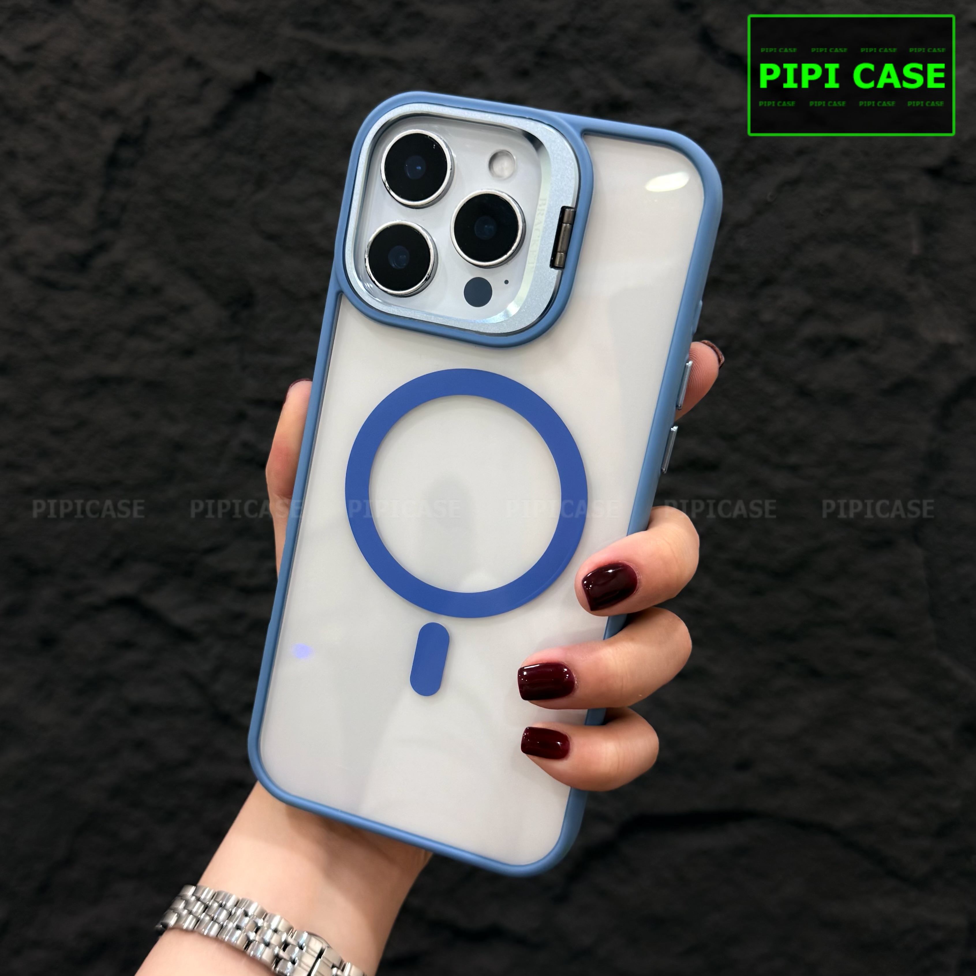 Ốp Lưng iPhone 14 Pro Max - Dansi - Xanh Nhạt_thumbnail_14