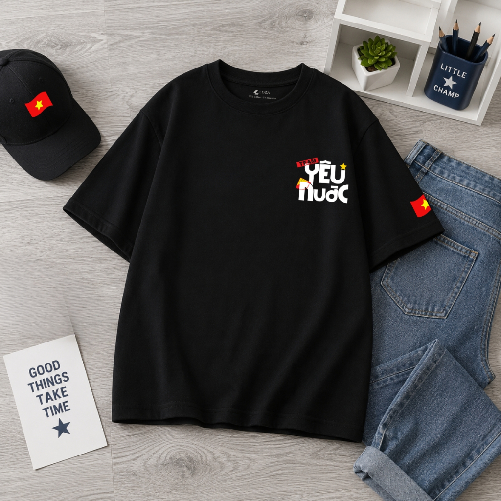 [Form Rộng] Áo phông Việt Nam Team Yêu Nước - Loza NA03-RT3673_thumbnail_6