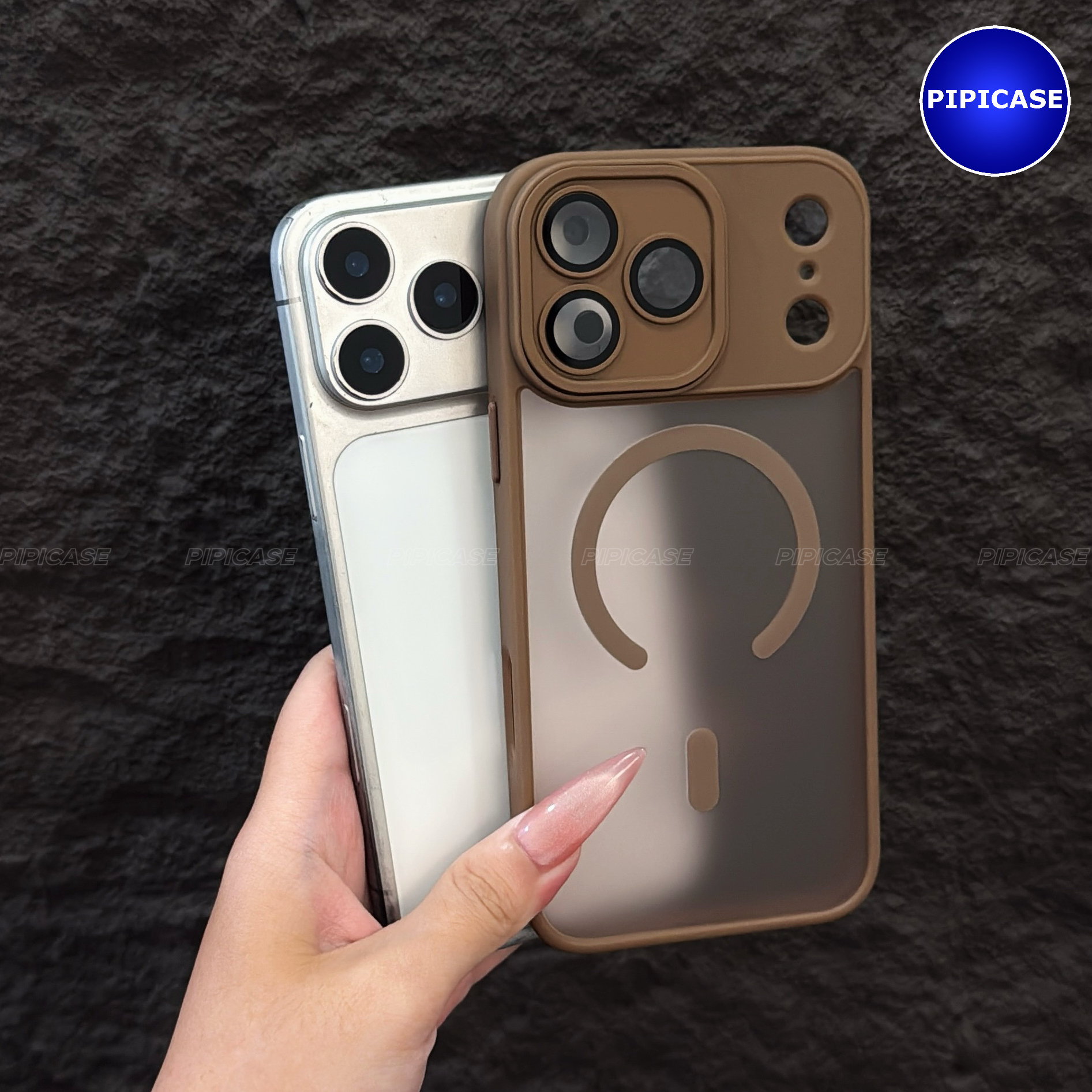 Ốp Lưng iPhone 17 Pro Max - Kao - Nâu_thumbnail_5