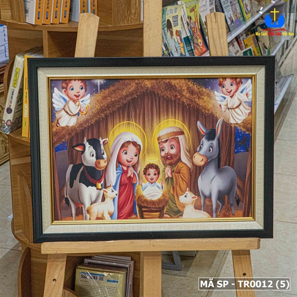 Tranh Canvas Gia Đình Thánh Gia mẫu 23 (35x50cm)_thumbnail_1