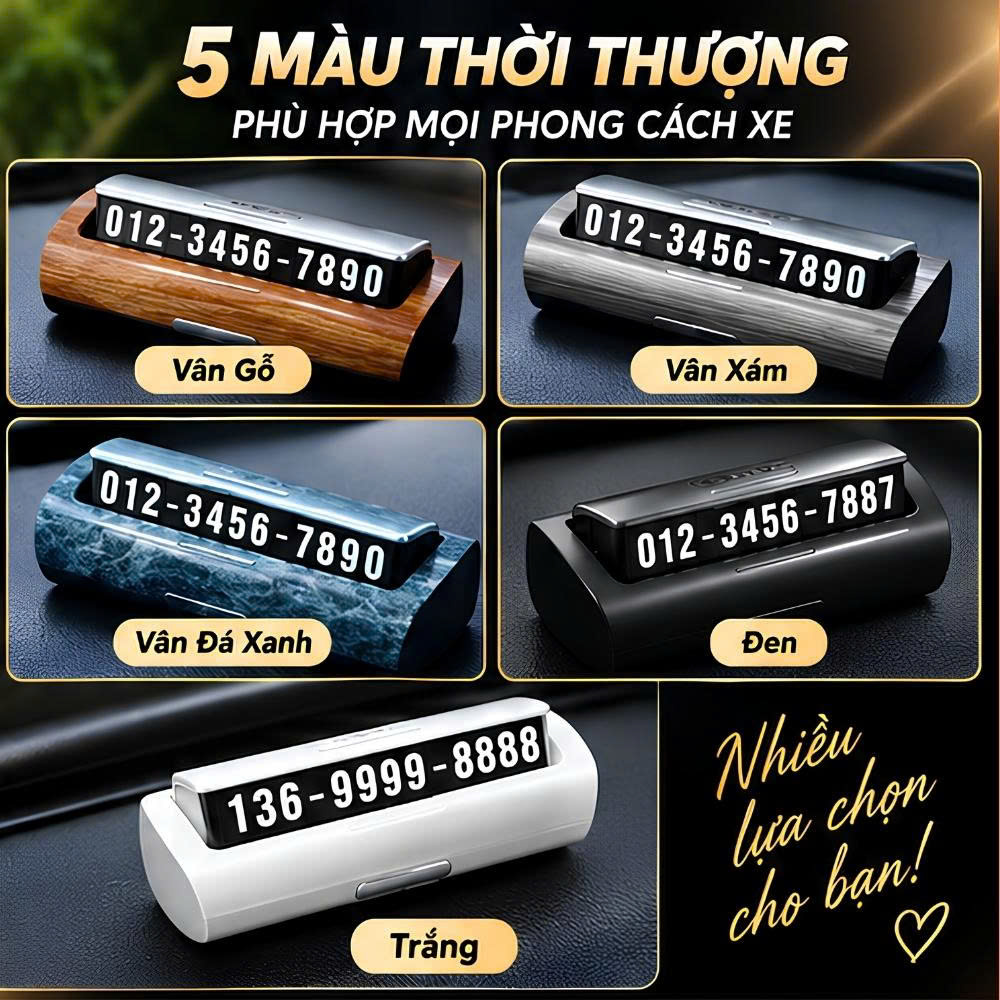 Bảng Ghi Số Điện Thoại YUMCHO Để Taplo Ô Tô Đóng Mở_thumbnail_3