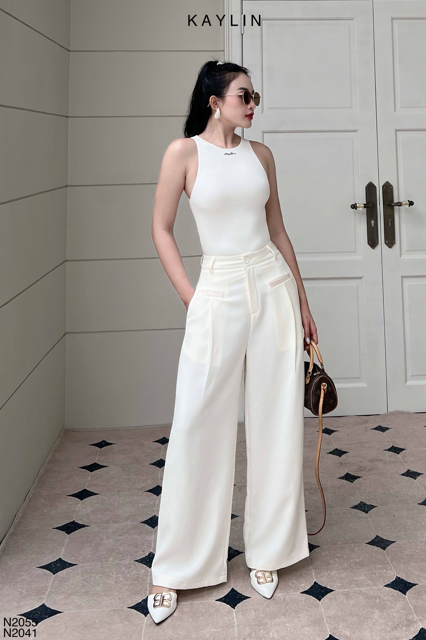 Áo thun balo lụa zip 2 lớp KAYLIN