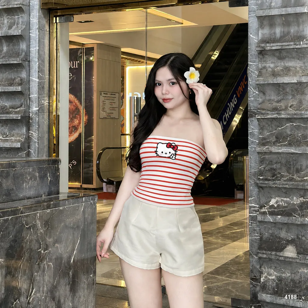 Áo quây slim fit tôn dáng kitty cute Beezy 4188_thumbnail_3