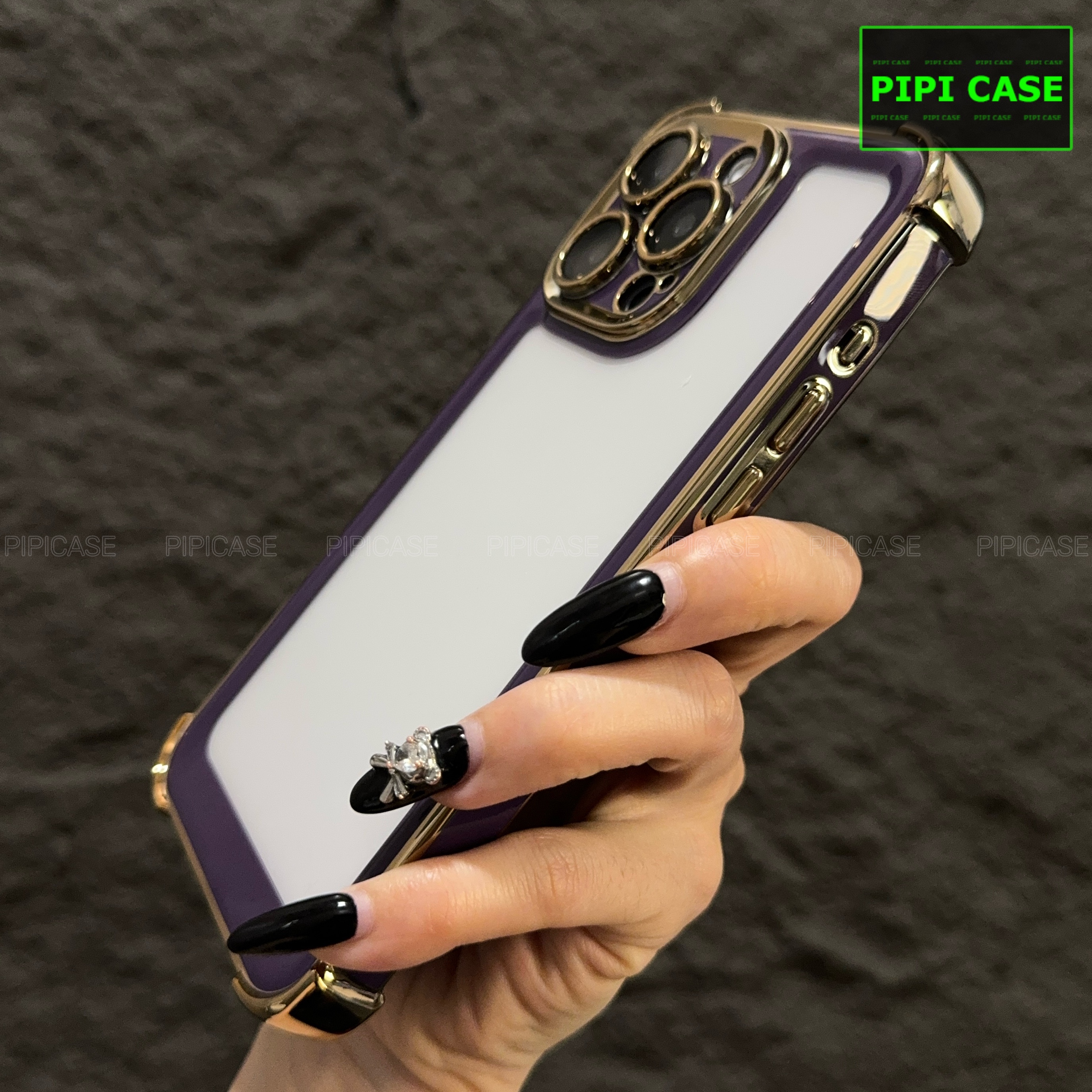 Ốp Lưng iPhone 12 Pro Max - Timo - Tím_thumbnail_0