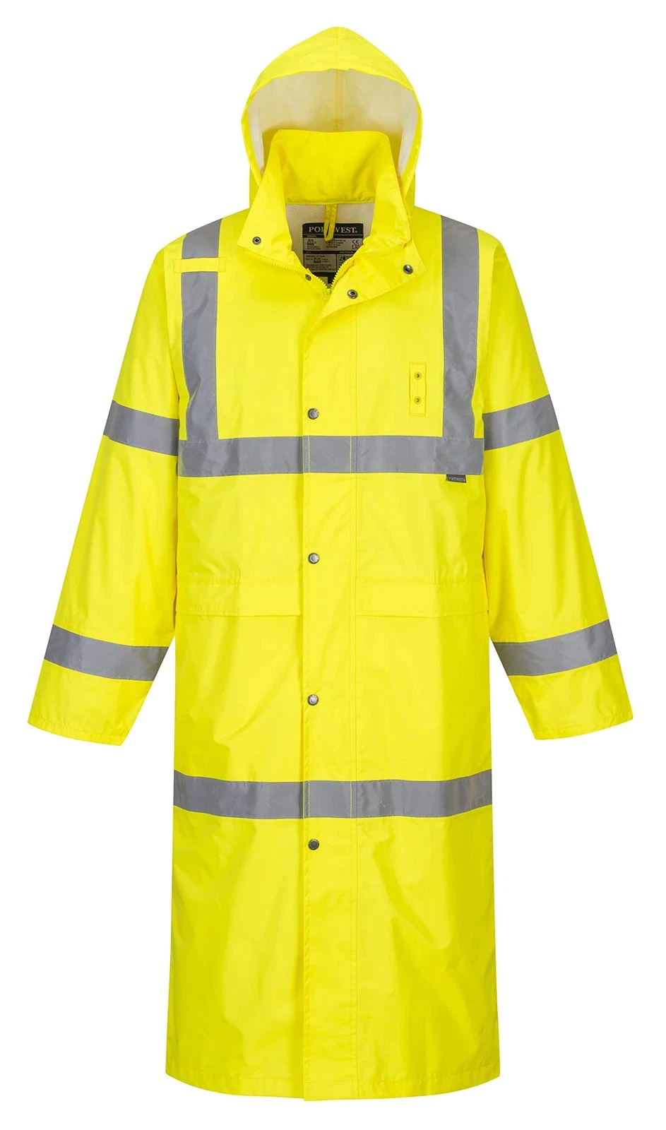 Polyester Raincoat Gown with Reflective_thumbnail_2