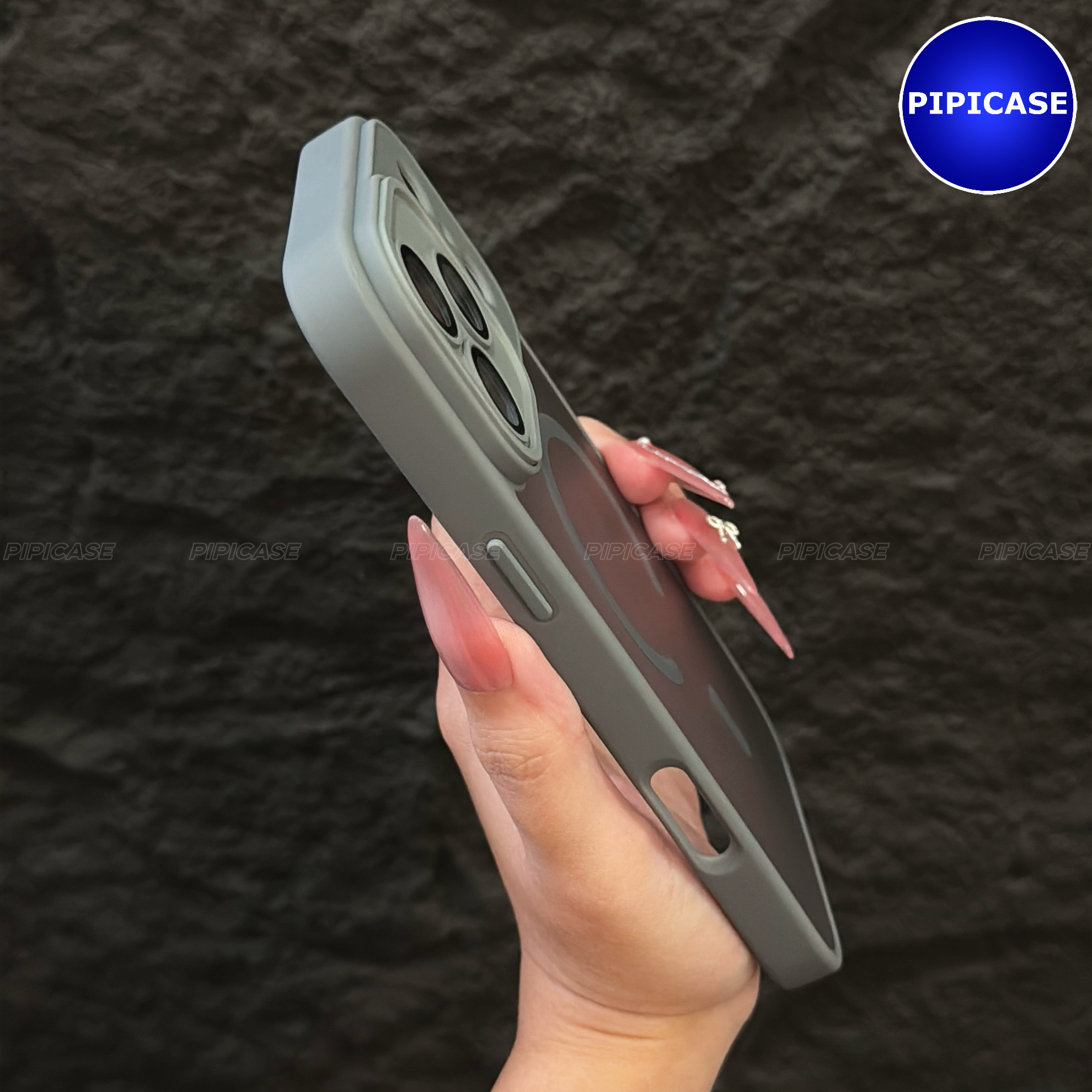 Ốp Lưng iPhone 17 Pro Max - Kao - Xám_thumbnail_8