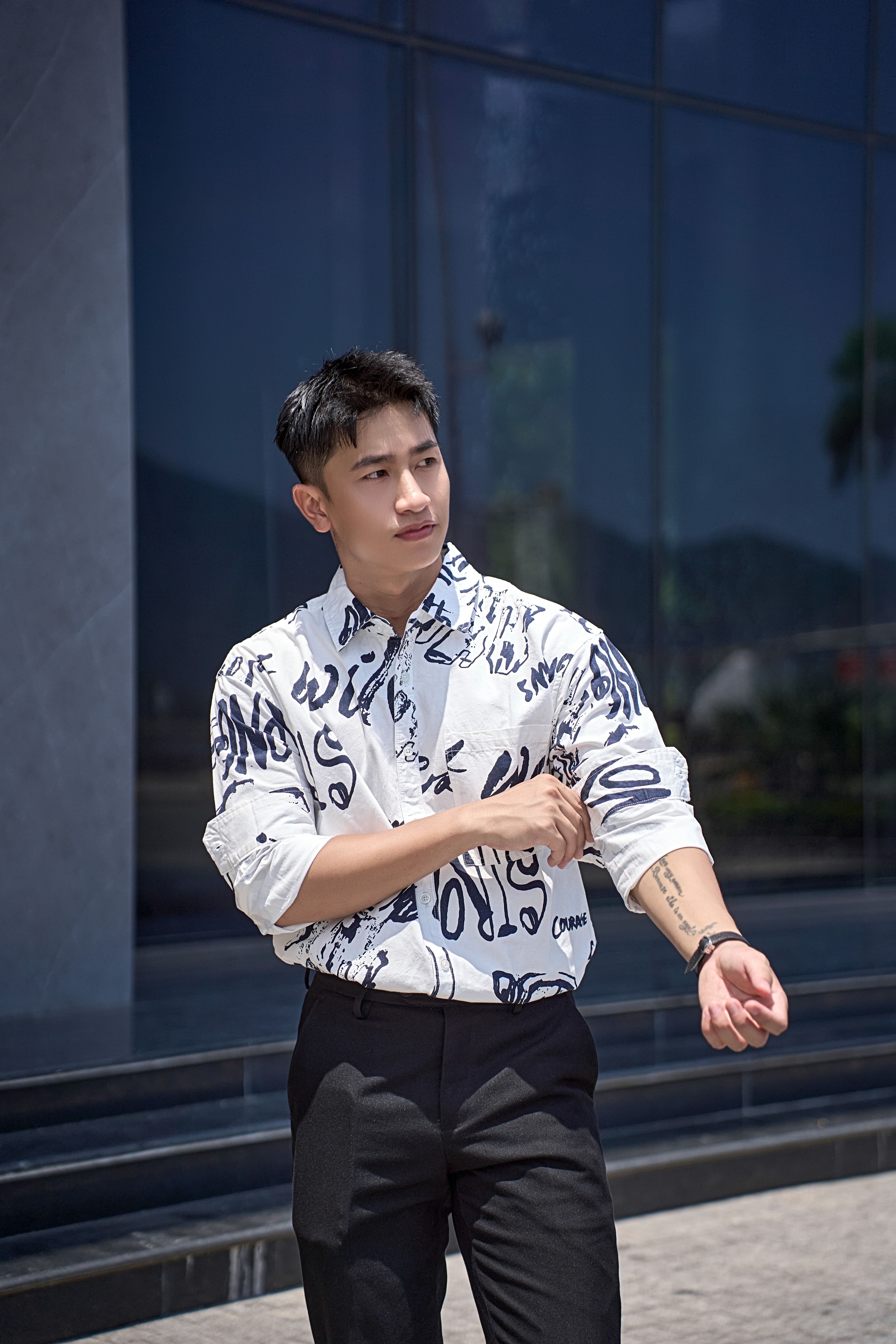 SA111 - Áo Sơ Mi Nam Phong Cách Nhật Bản In Nghệ Thuật Dài Tay Chất Cotton Mềm Mại_thumbnail_10