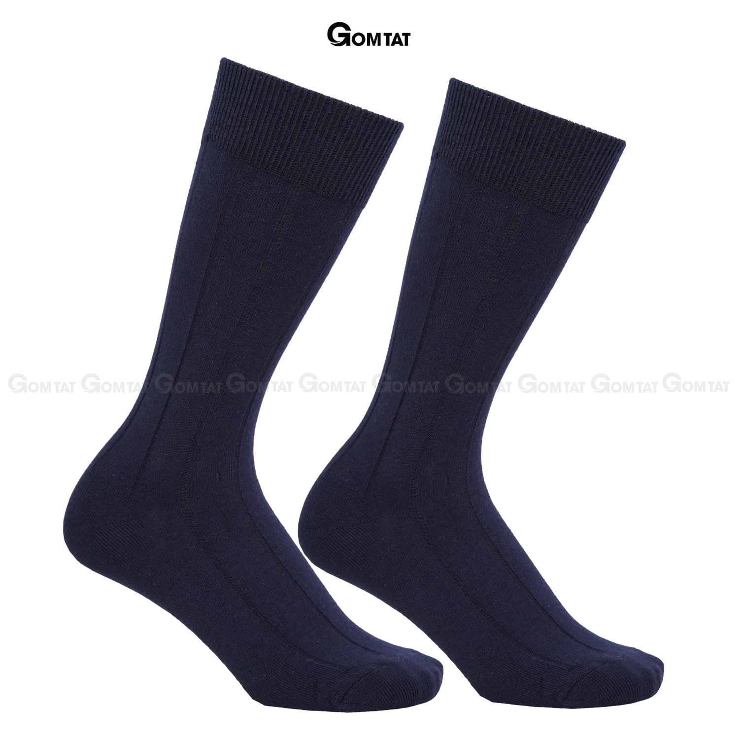 Hộp 4 đôi tất nam cao cổ GOMTAT mẫu gân chìm, chất liệu cotton thoáng mát, êm chân - STA-MIX09_thumbnail_11