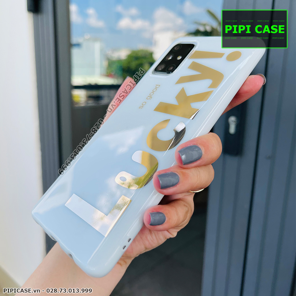 Ốp Lưng Samsung A51 - Lucky - Trắng_thumbnail_1